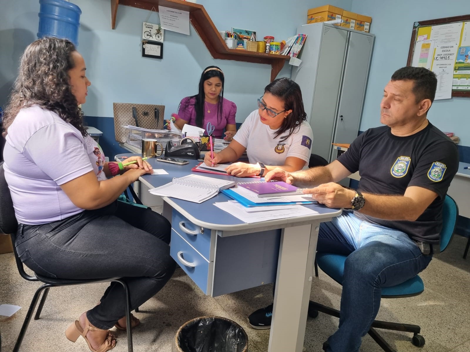 Atividade Guarda Amigo da Escola apresenta resultado de vivência em escolas da rede municipal de ensino