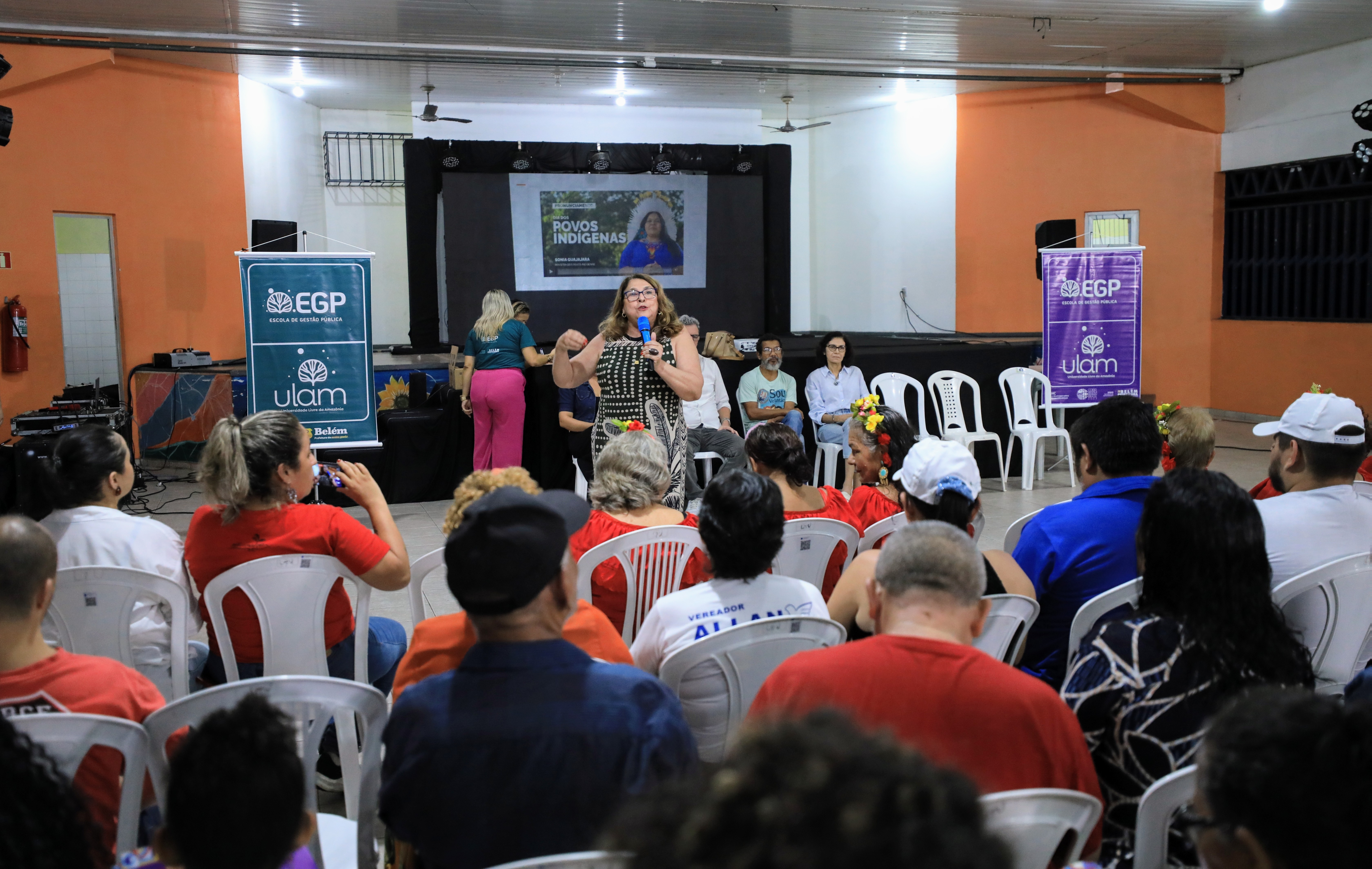Moradores do distrito do Guamá participam da plenária popular de mudanças climáticas