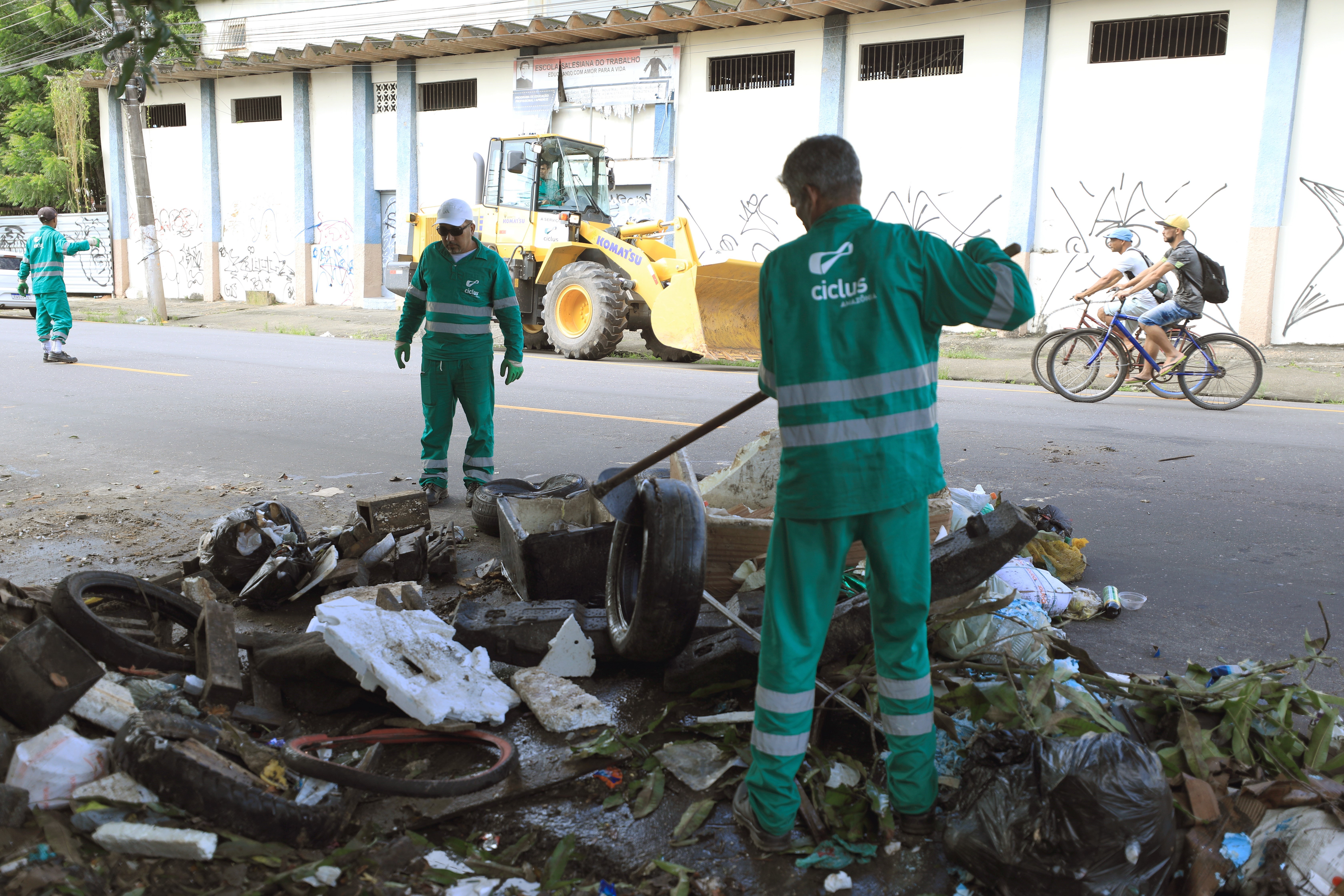 Prefeitura intensifica a limpeza de Belém neste final de semana