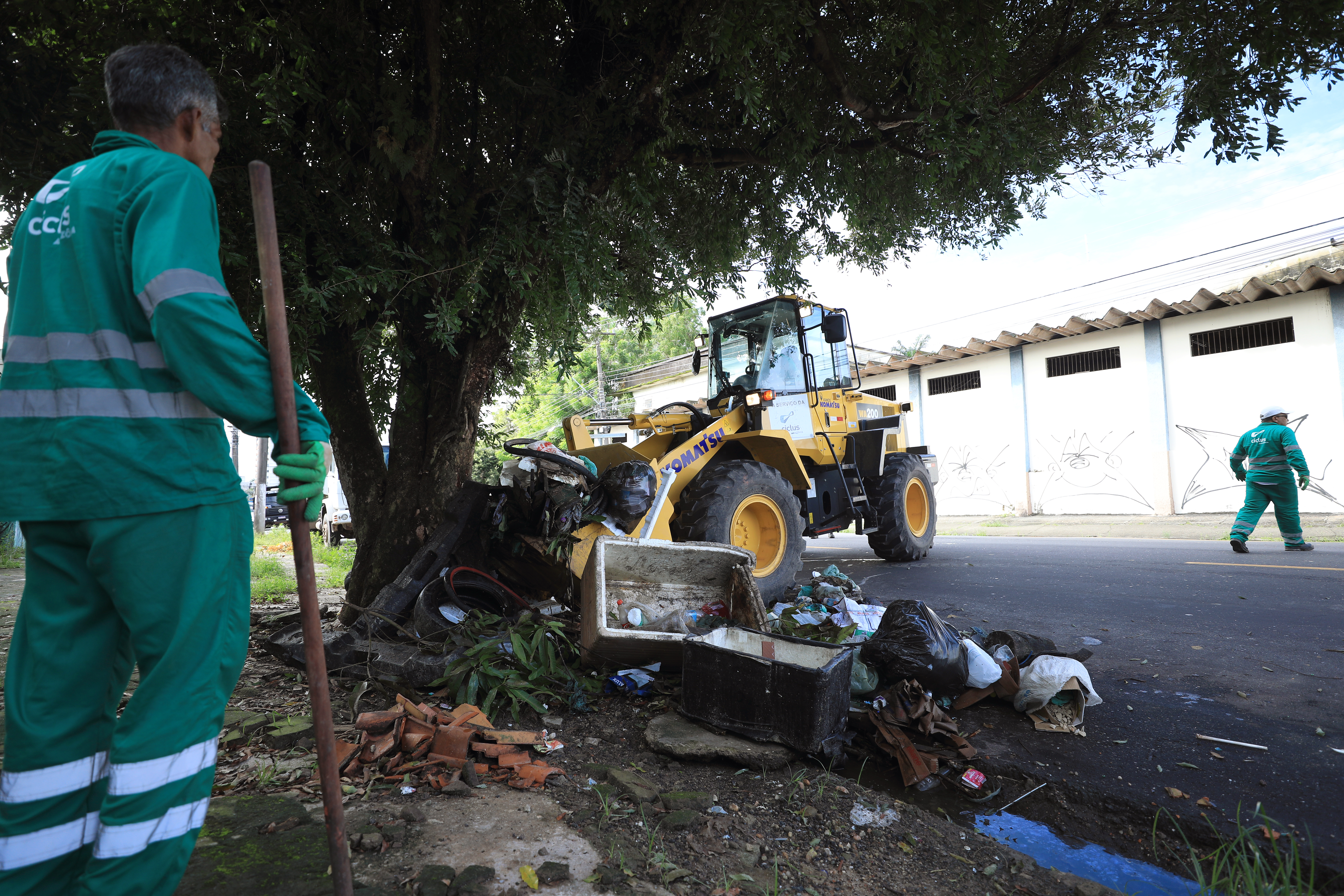 Prefeitura intensifica a limpeza de Belém neste final de semana