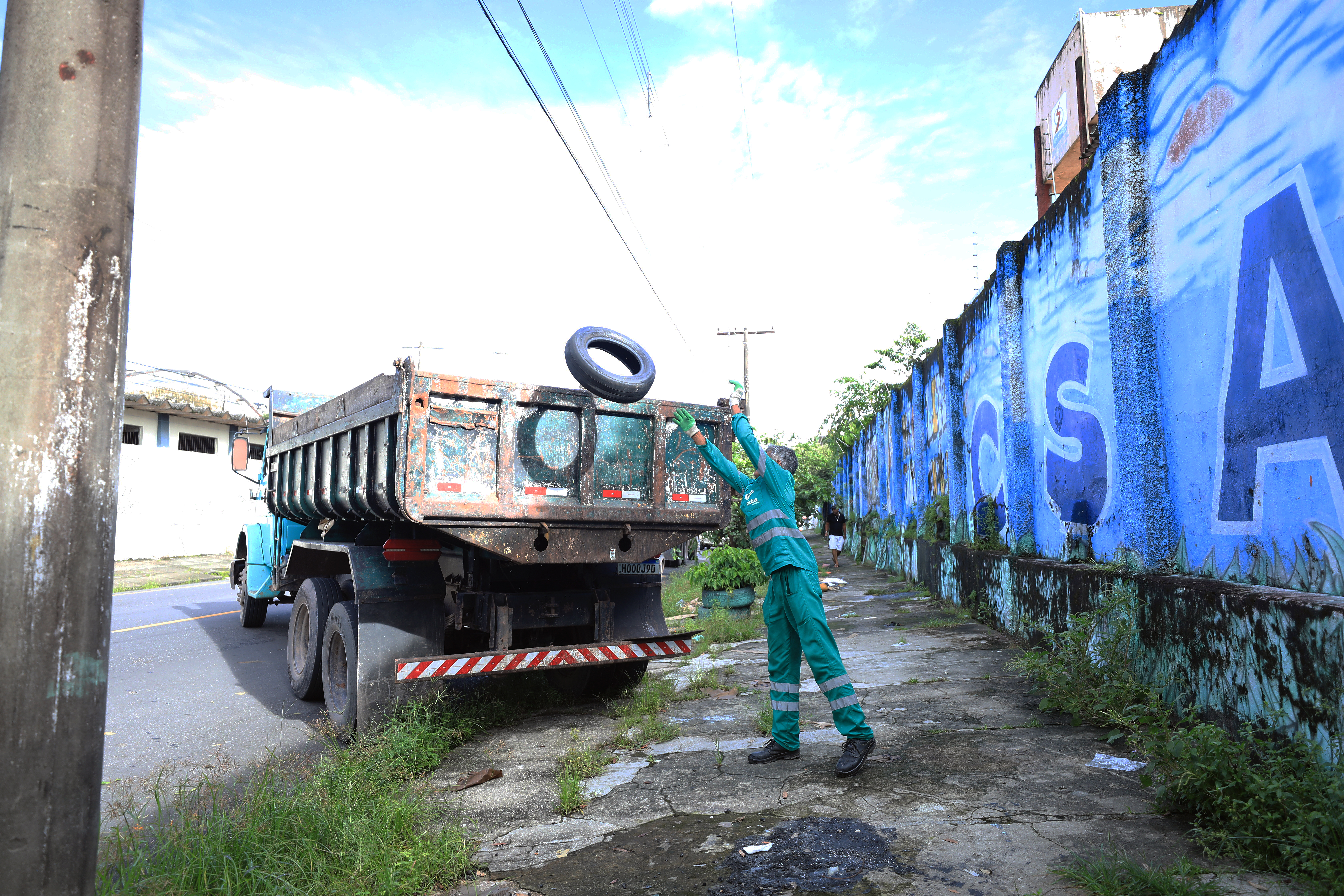 Prefeitura intensifica a limpeza de Belém neste final de semana