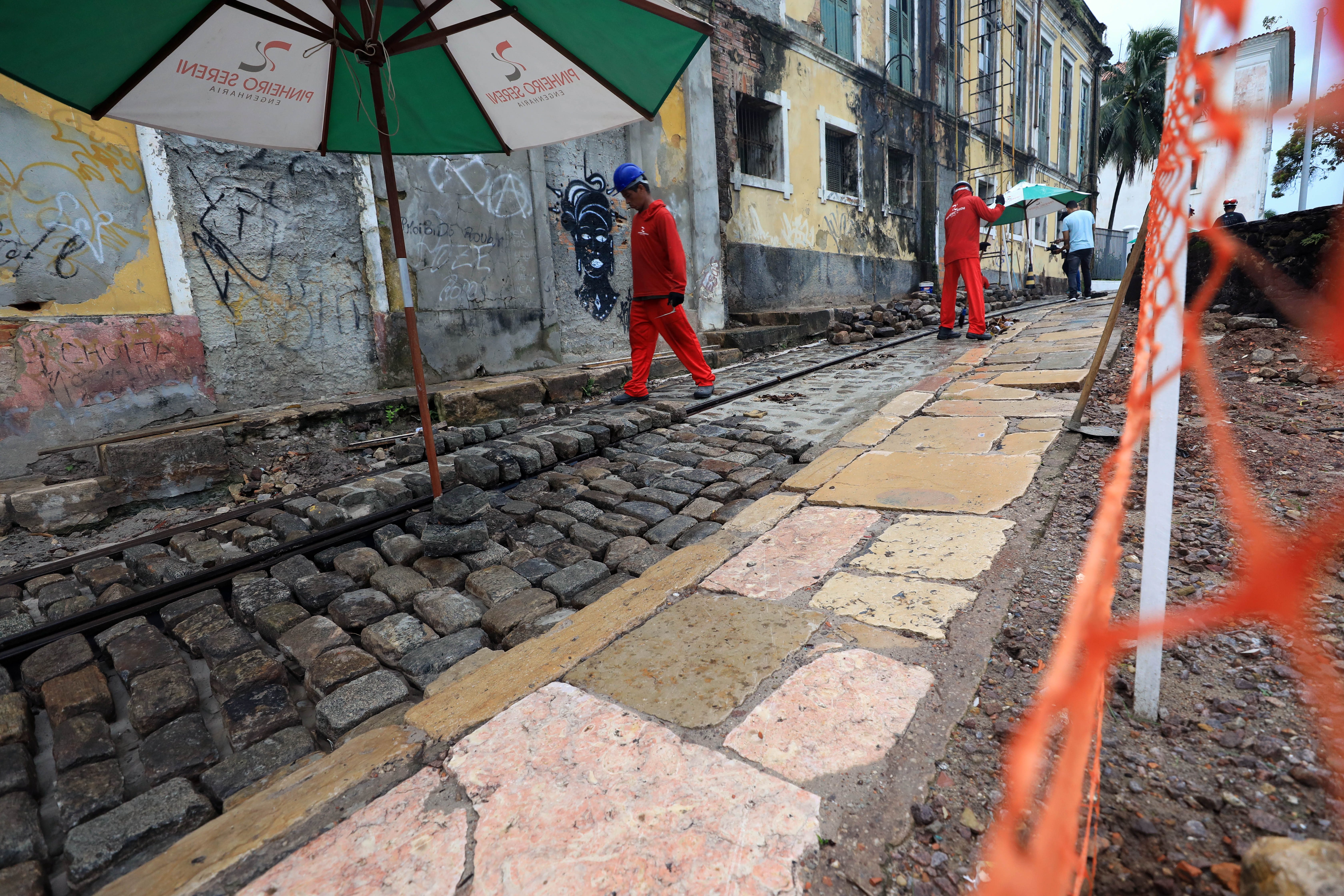 População constata avanços das obras de reforma do mercado de São Brás e complexo do Ver-o-Peso