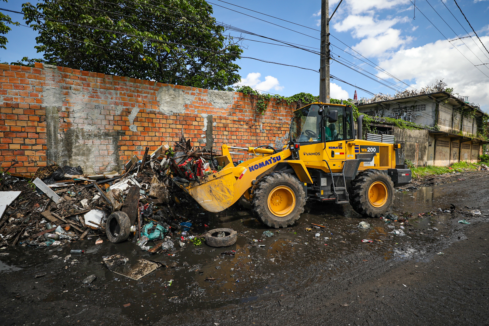 Bairros de Belém recebem serviço de limpeza intensificado durante toda esta semana
