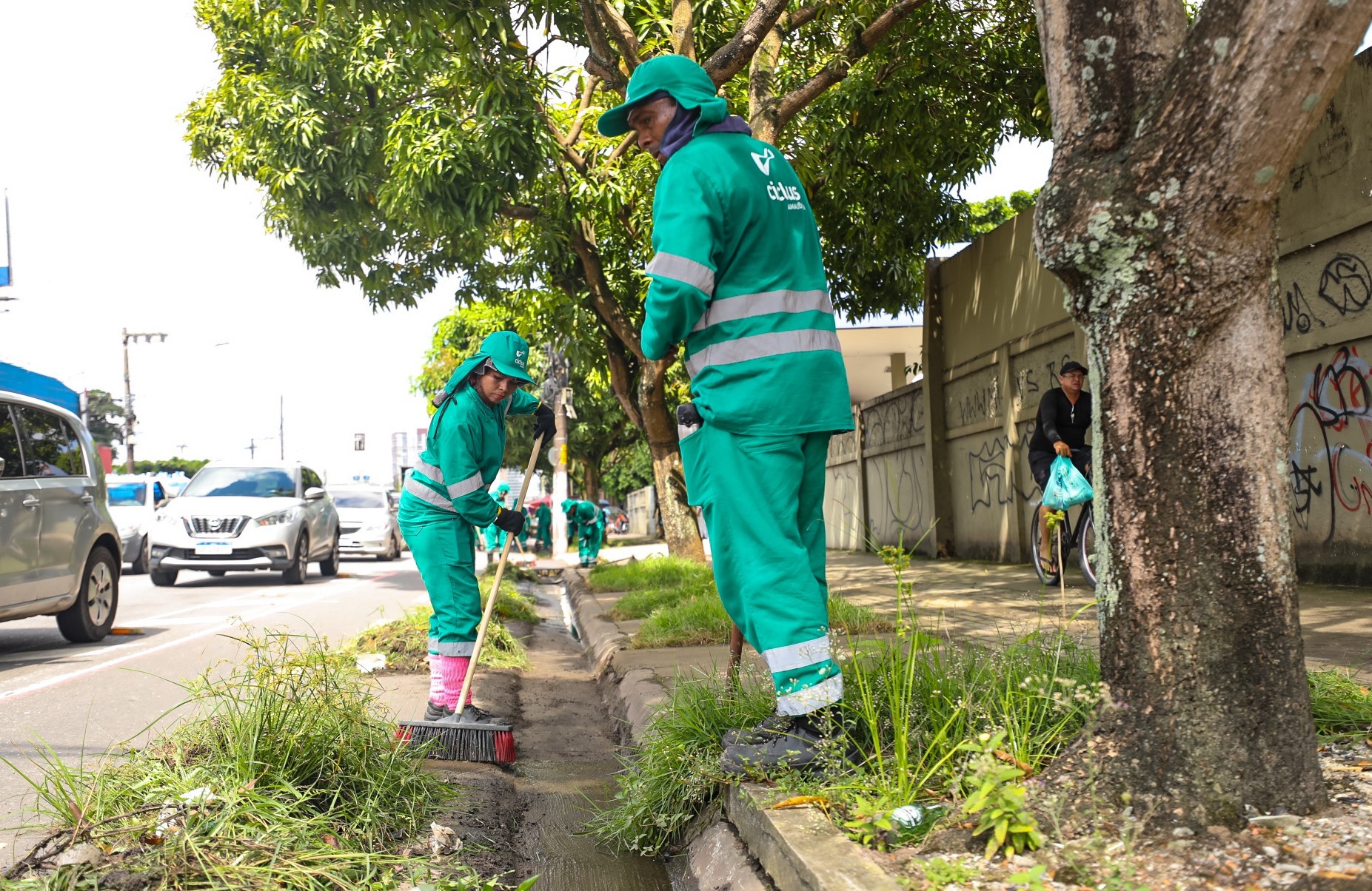 Bairros de Belém recebem serviço de limpeza intensificado durante toda esta semana