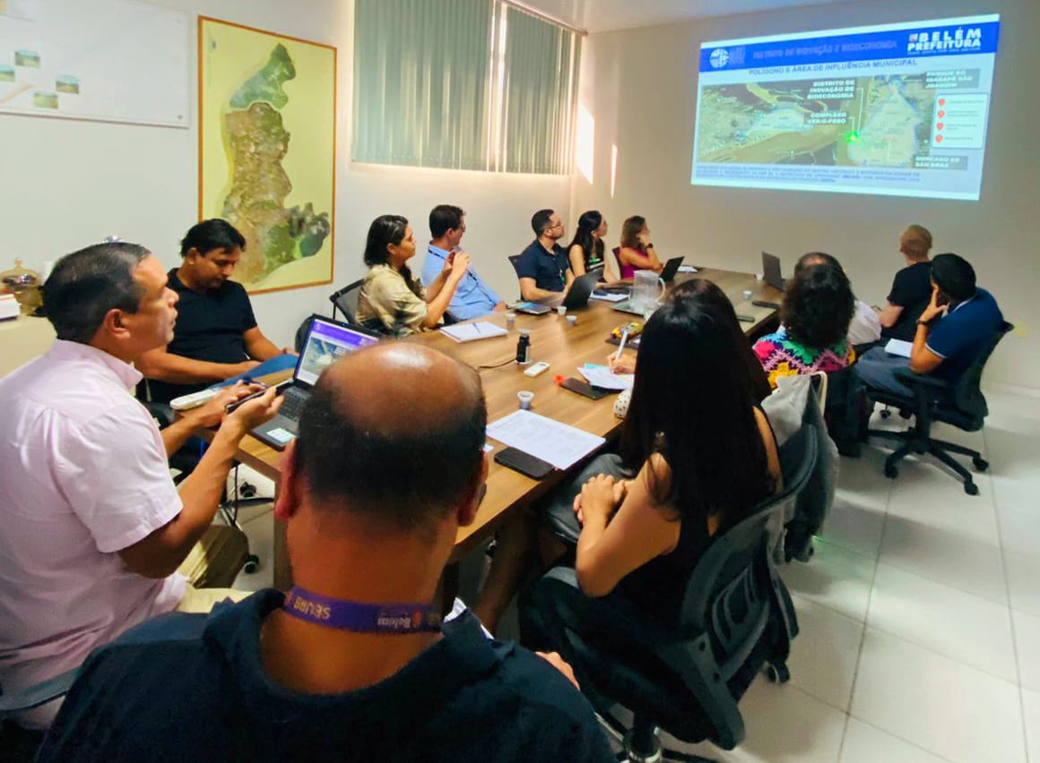 Prefeitura de Belém apresenta à Itaipu Binacional projetos para obras voltadas à bioeconomia e reciclagem