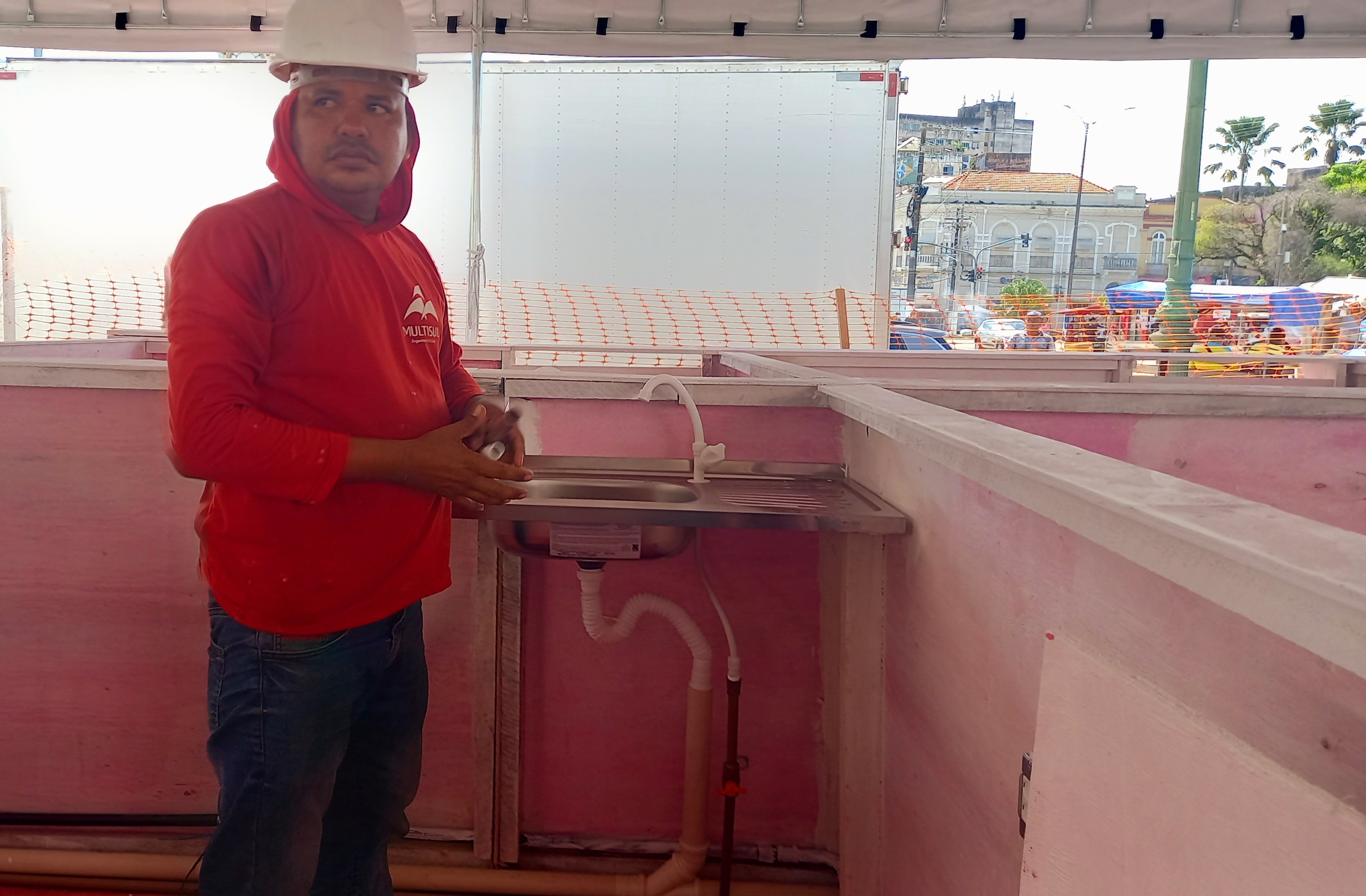 Prefeitura de Belém inicia obras de revitalização da Feira do Açaí