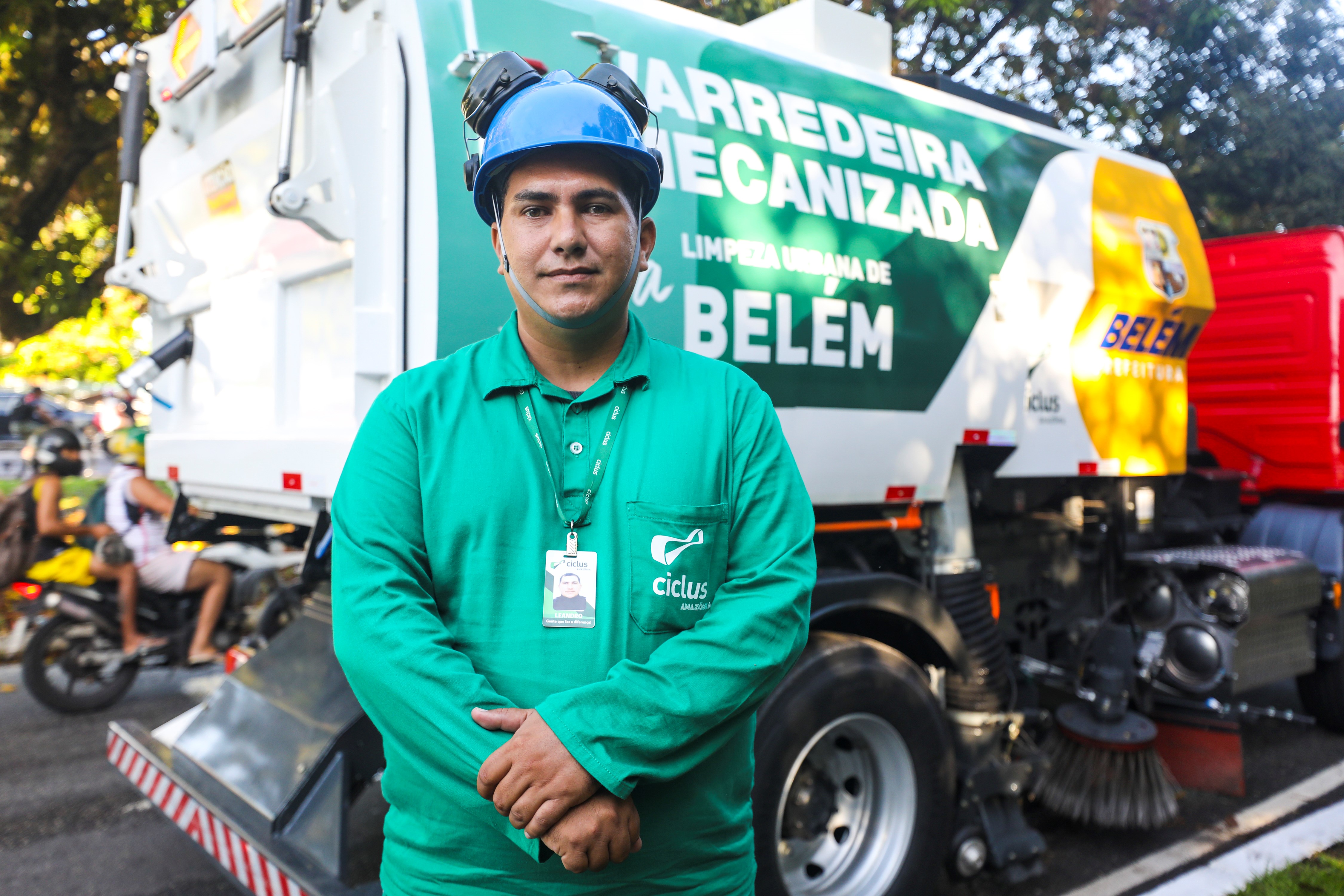 Belém ganha ecoponto e máquinas para reforçar o sistema de limpeza da cidade