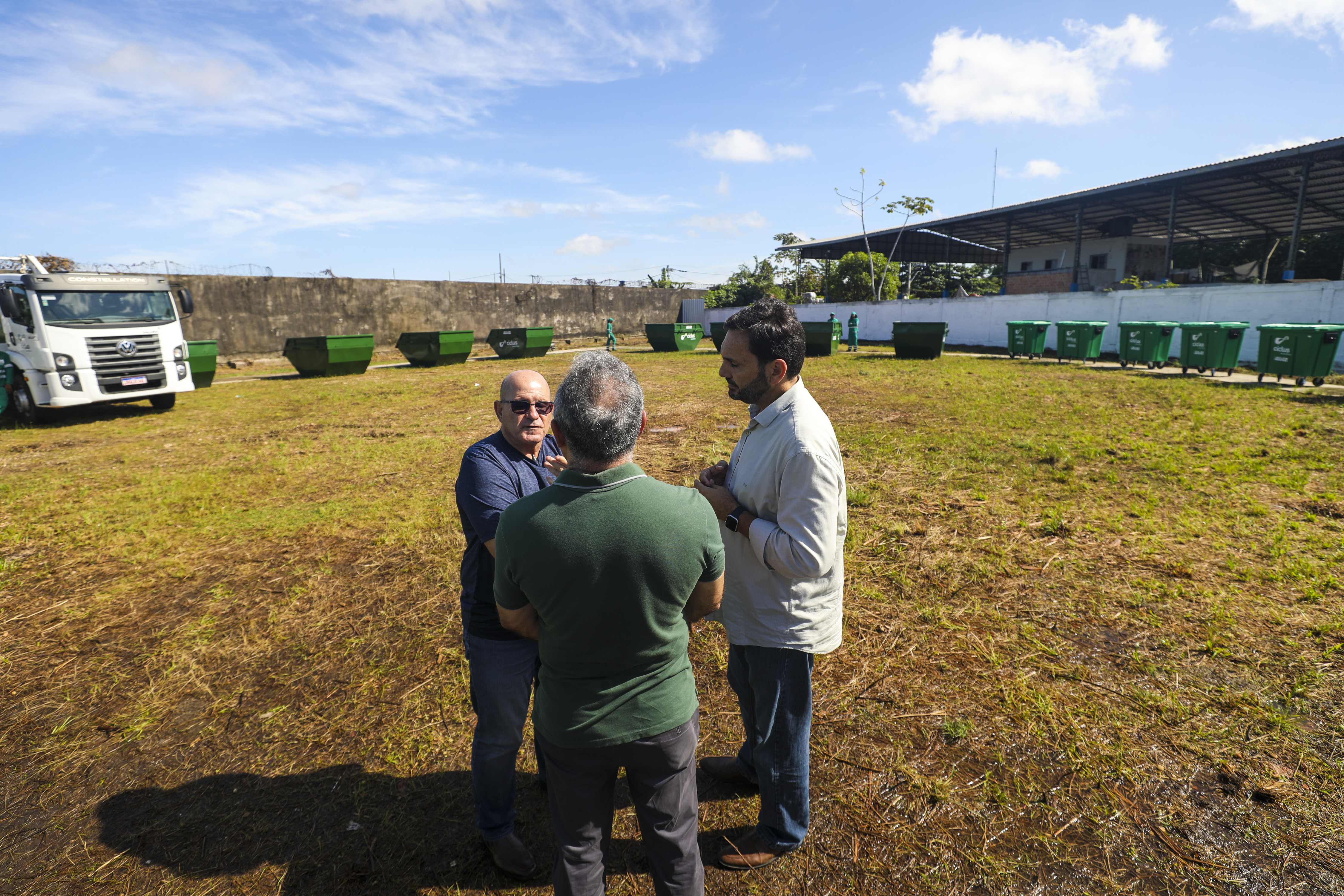 Belém ganha ecoponto e máquinas para reforçar o sistema de limpeza da cidade