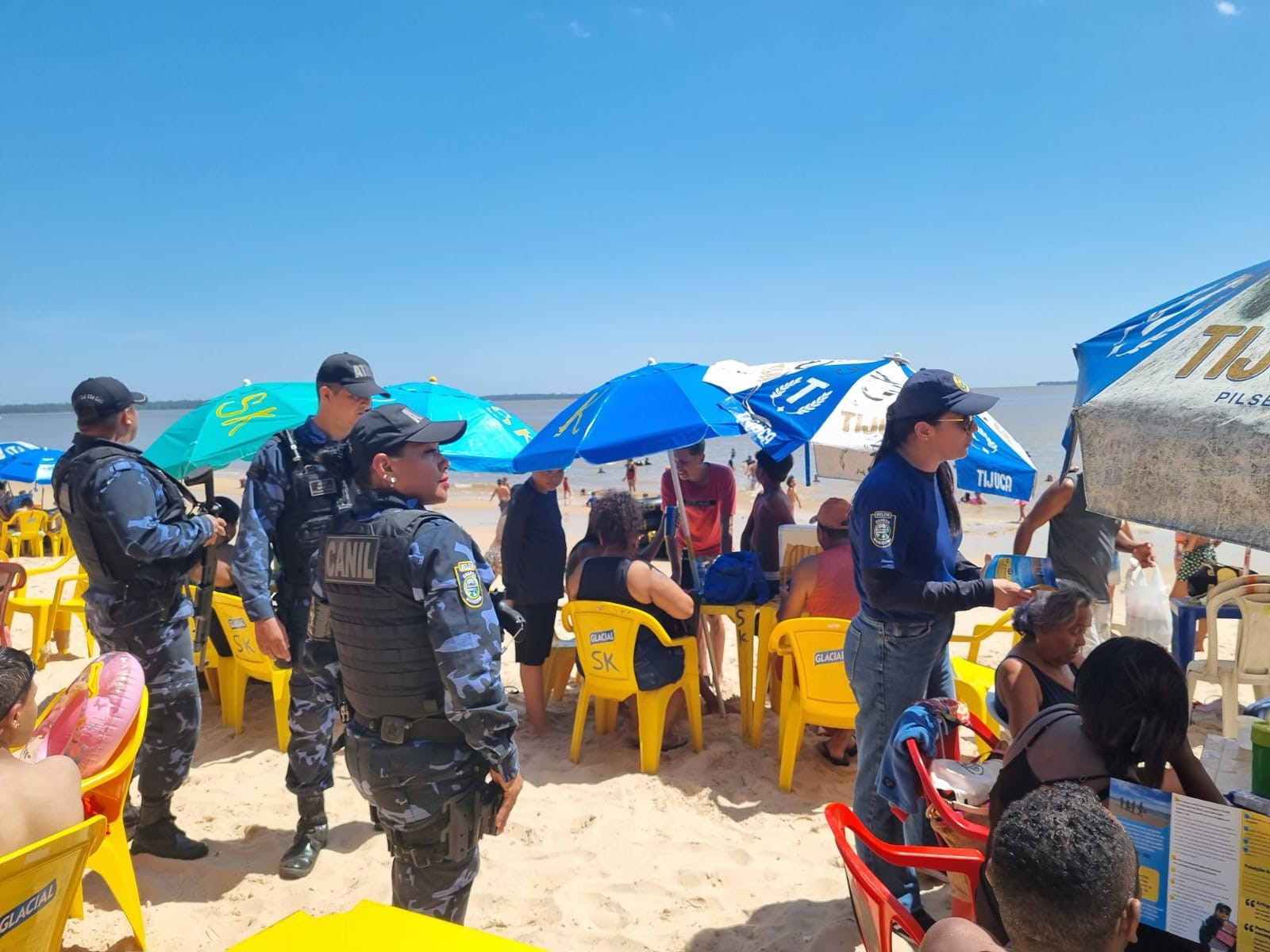 Ações de segurança na capital e distritos têm balanço positivo nos primeiros finais de semana de julho