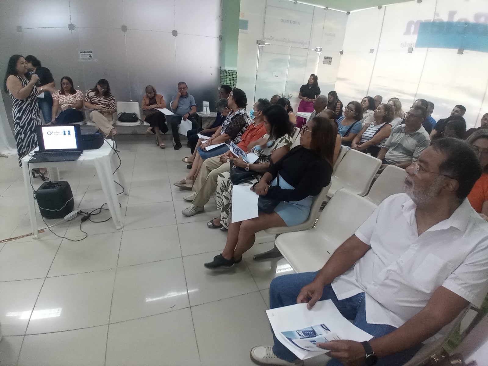 Previdência Municipal homenageia novos aposentados, do mês de julho