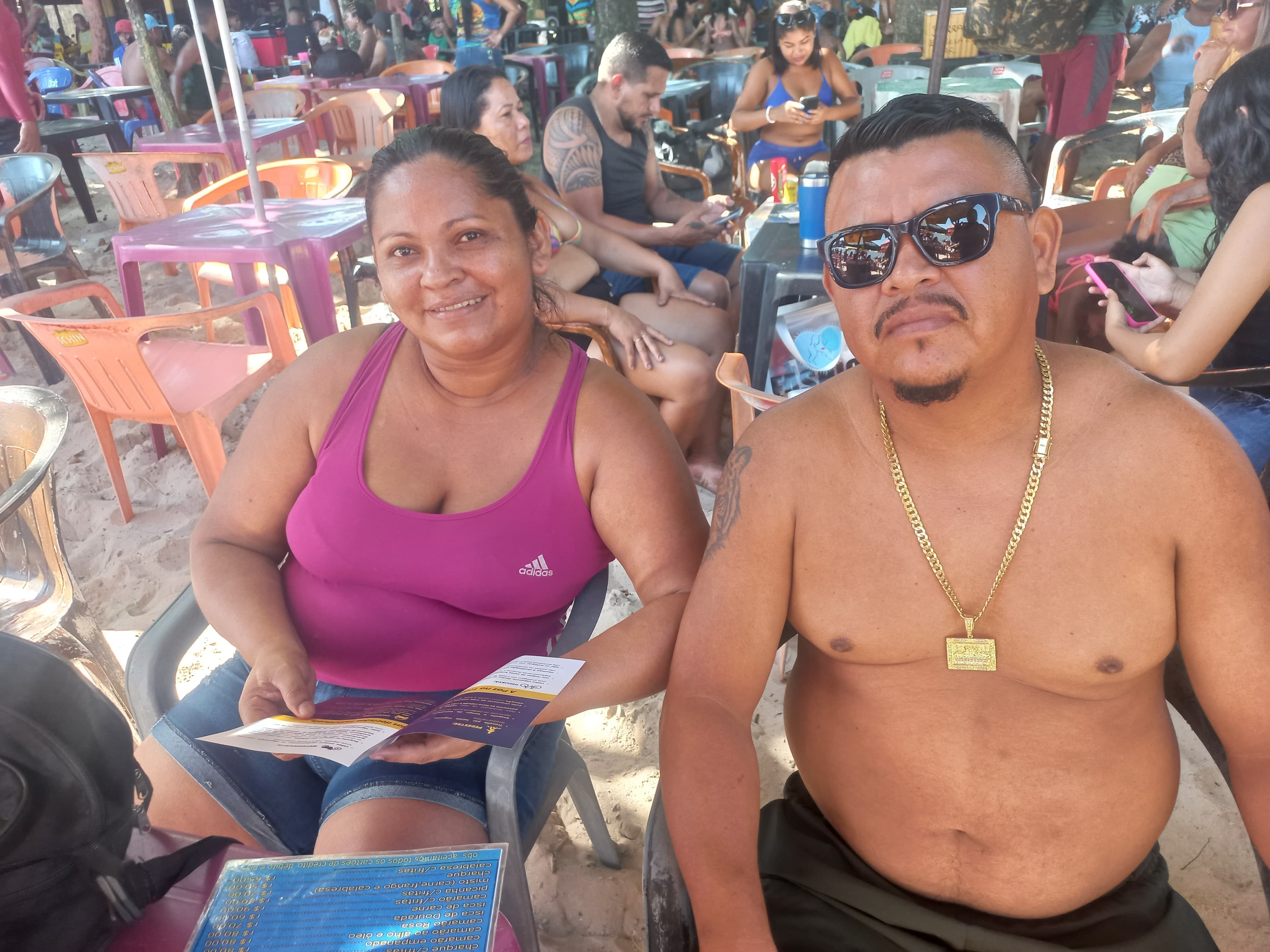 Ação de educação para o trânsito da Prefeitura realiza 800 abordagens em praias do Outeiro, neste domingo, 21