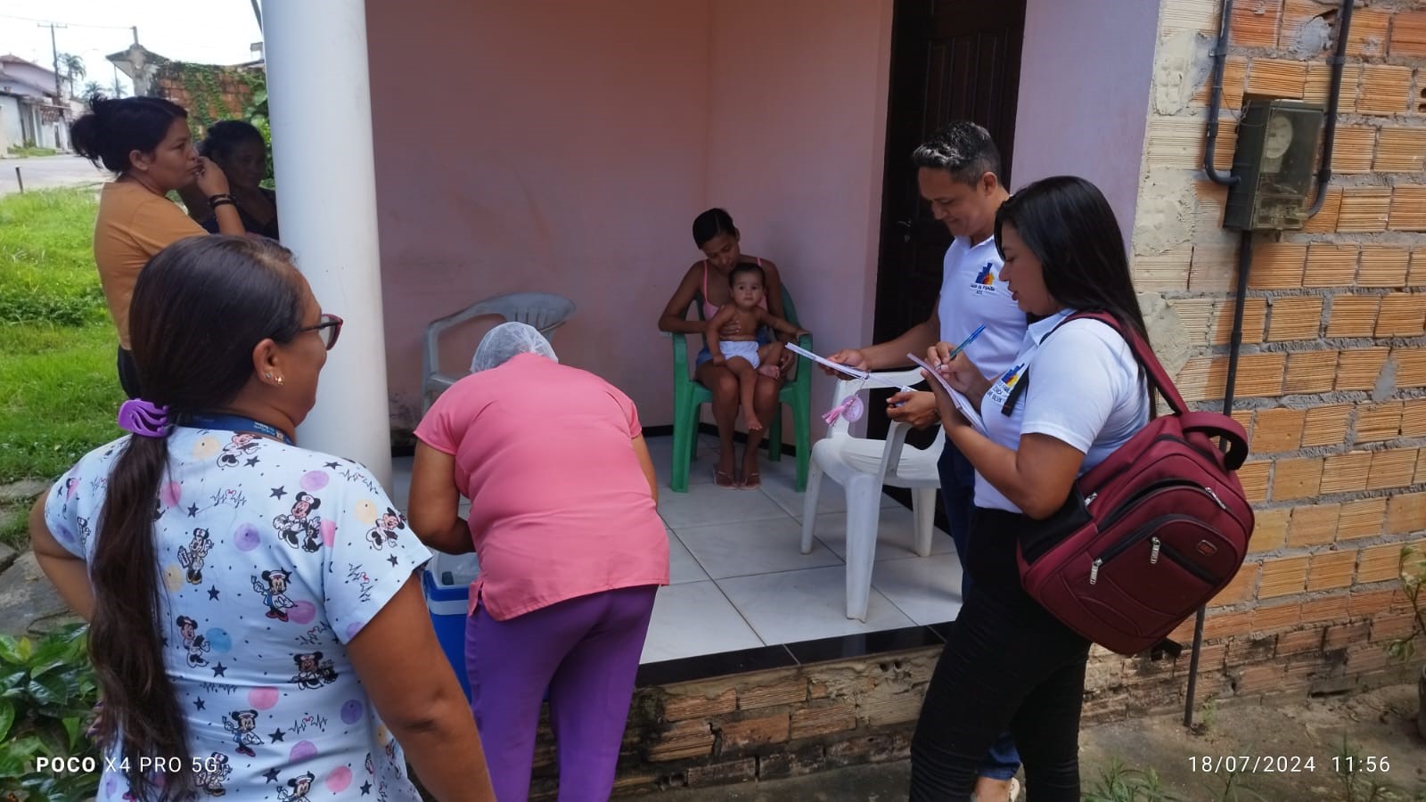 Município de Belém realiza o monitoramento das estratégias de vacinação para pólio e sarampo