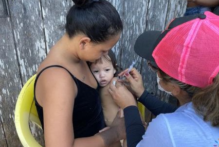 Município de Belém realiza o monitoramento das estratégias de vacinação para pólio e sarampo