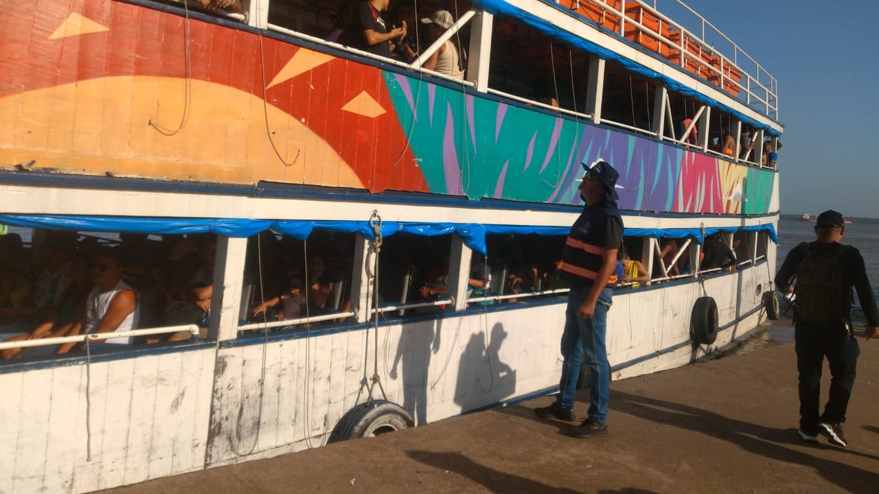 Linha municipal fluvial Icoaraci/Cotijuba transporta quase 9 mil passageiros nos dois últimos fins de semana