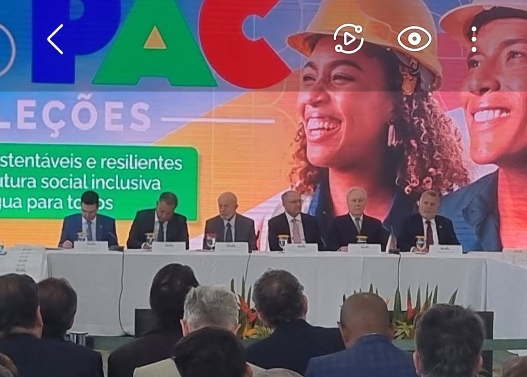 Presidente Lula anuncia a inclusão de Belém no Novo PAC