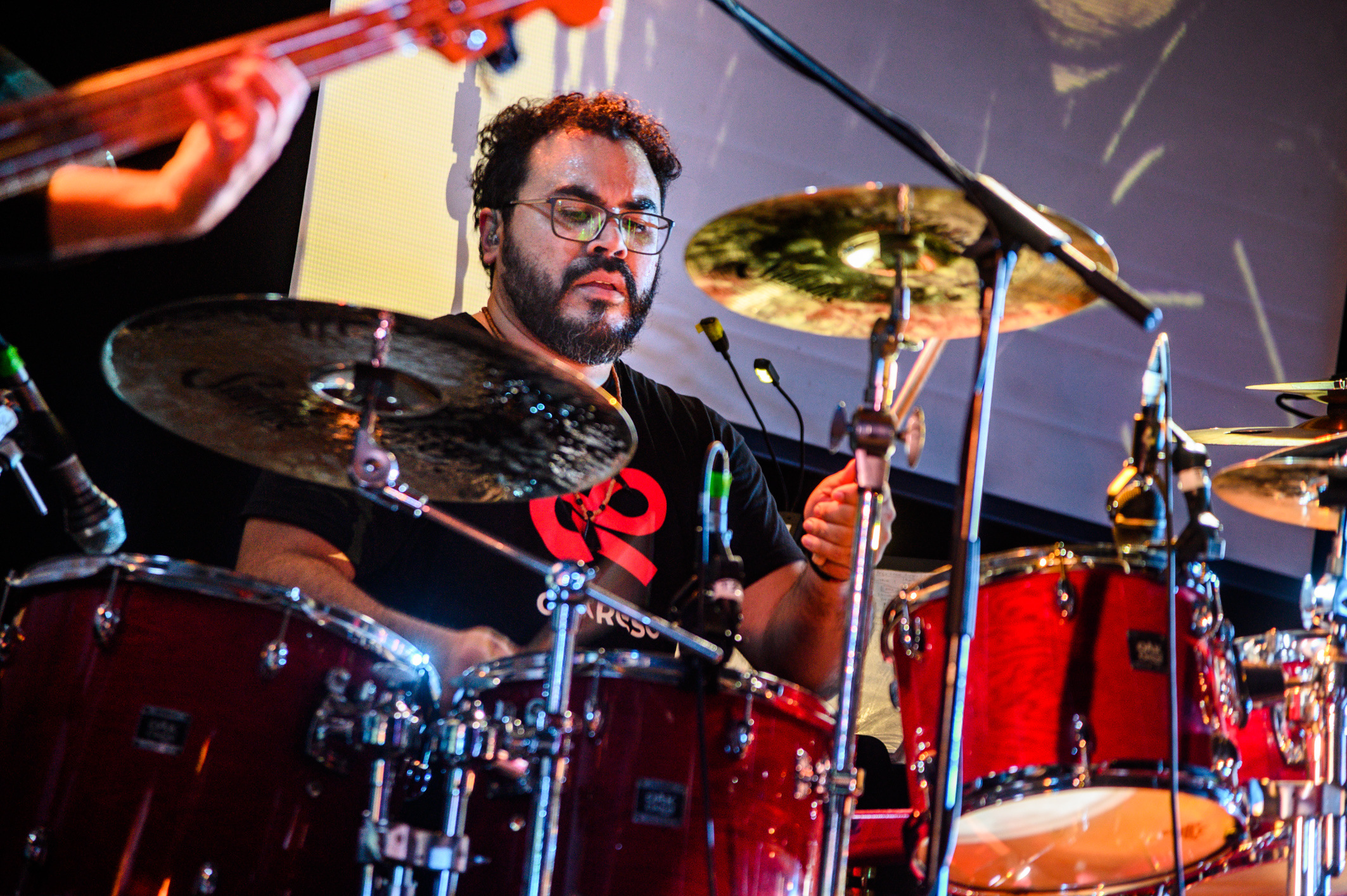 Baterista amazonense Ygor Saunier compartilha experiências culturais em Belém