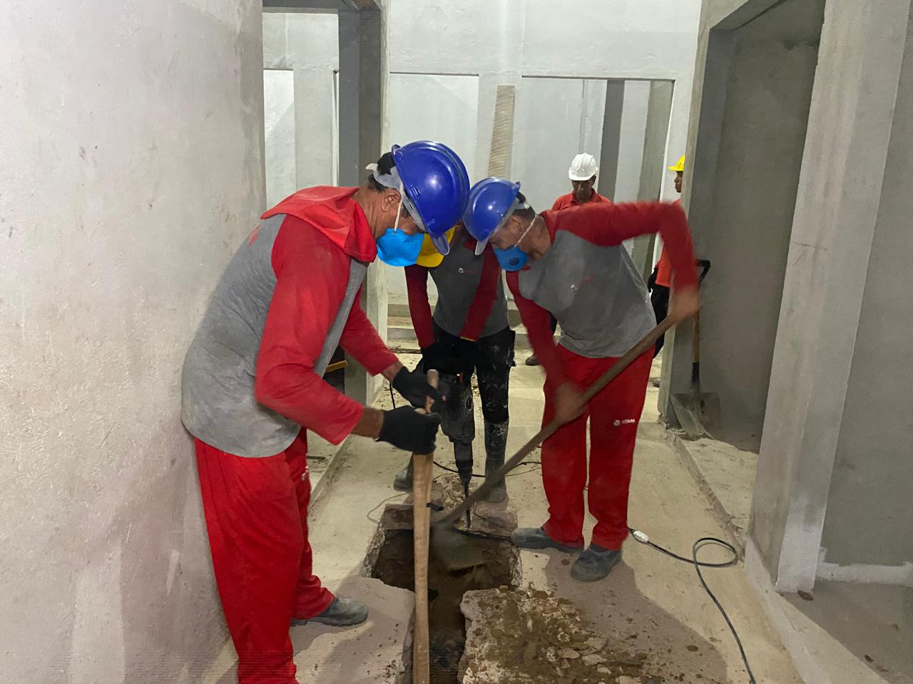 Obras nas feiras e mercados do Guamá, Terra Firme e Pedreira avançam com trabalho 24 horas