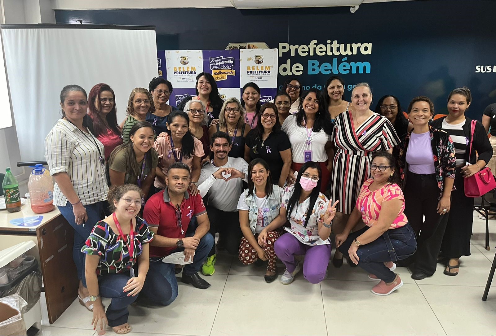 Servidores debatem estratégias de combate à violência contra a mulher na programação do Agosto Lilás