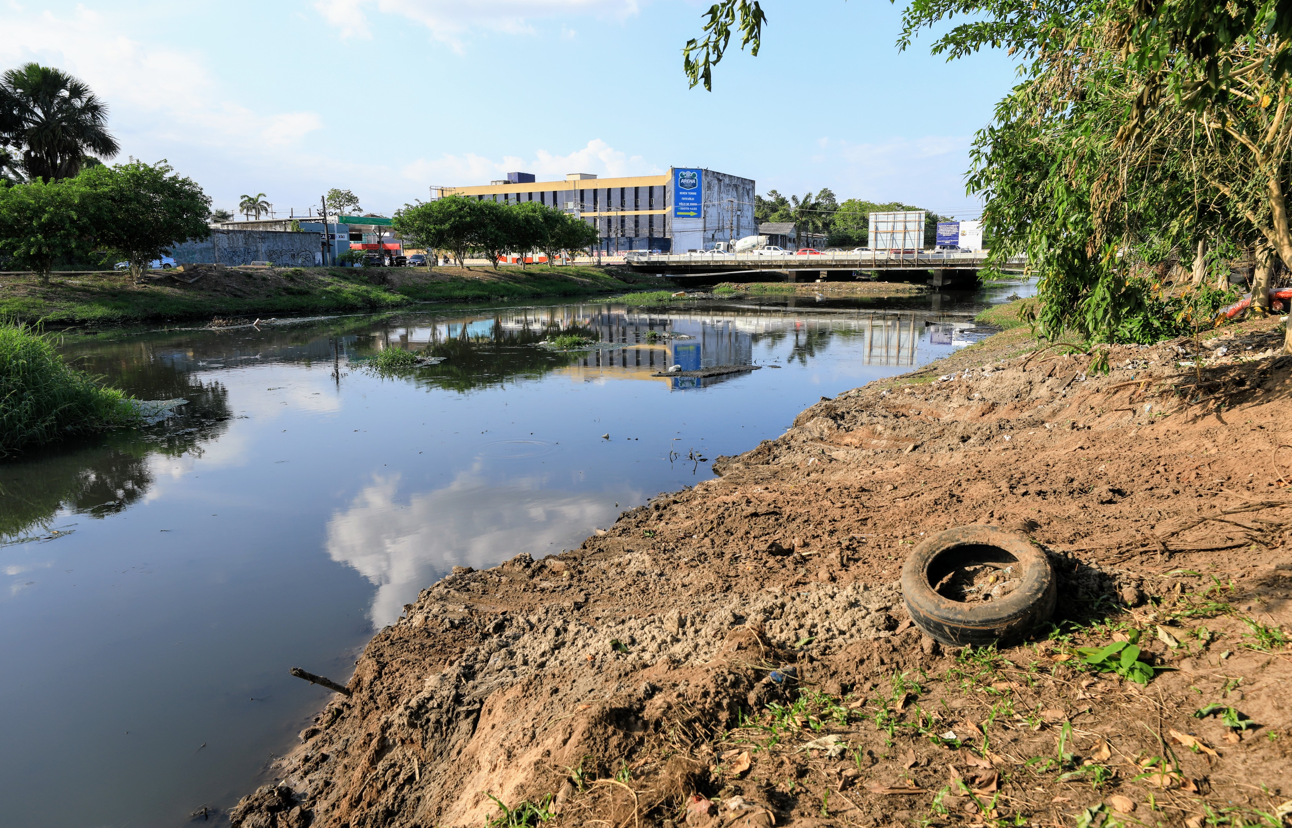 Obras do Parque Urbano São Joaquim são vistoriadas pela Prefeitura de Belém