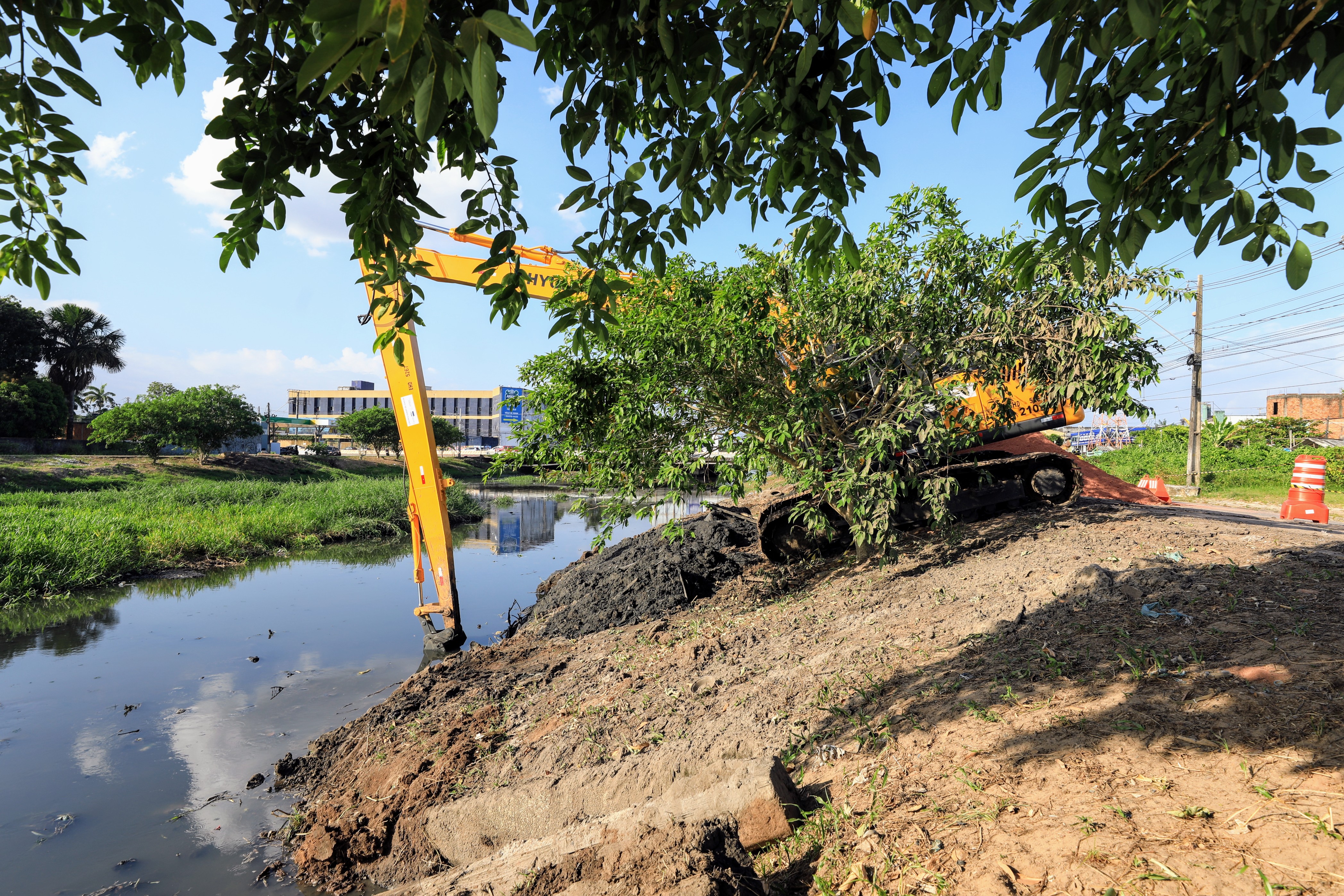 Obras do Parque Urbano São Joaquim são vistoriadas pela Prefeitura de Belém