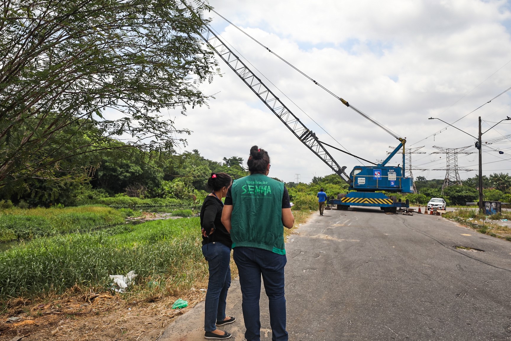 Obra do governo do estado no canal São Joaquim é embargada por falta de alvará e danos ao meio ambiente