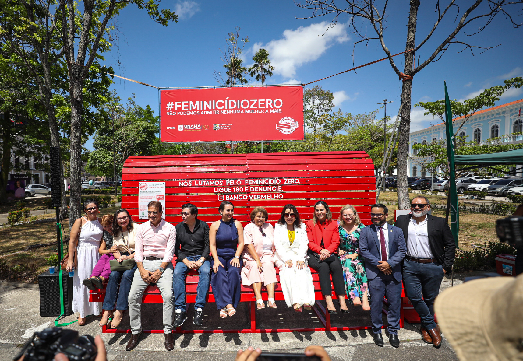 Instituto Banco Vermelho fecha parceria em Belém para reforçar combate ao feminicídio