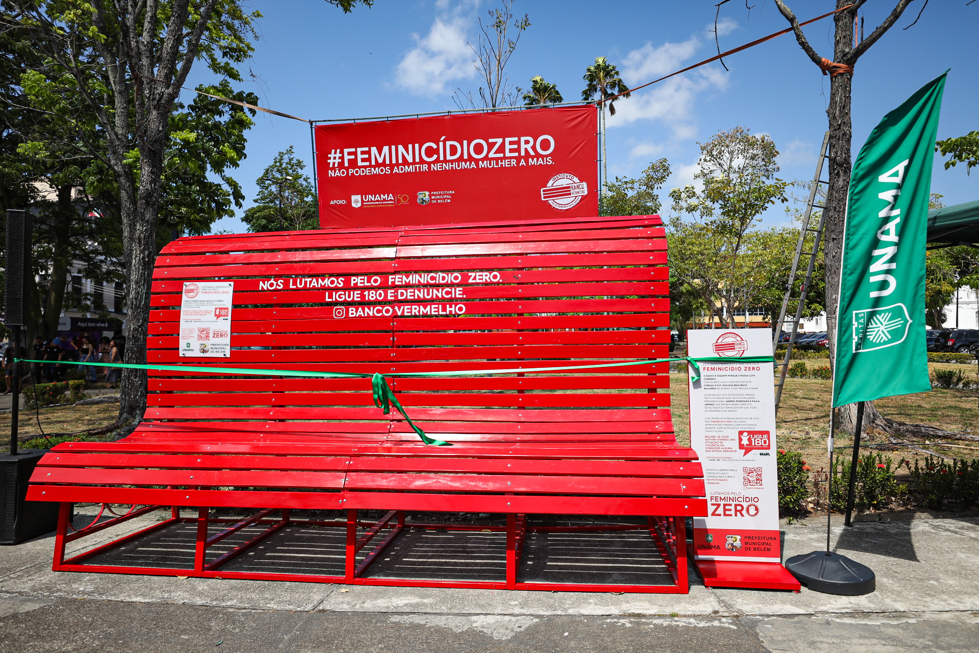 Instituto Banco Vermelho fecha parceria em Belém para reforçar combate ao feminicídio