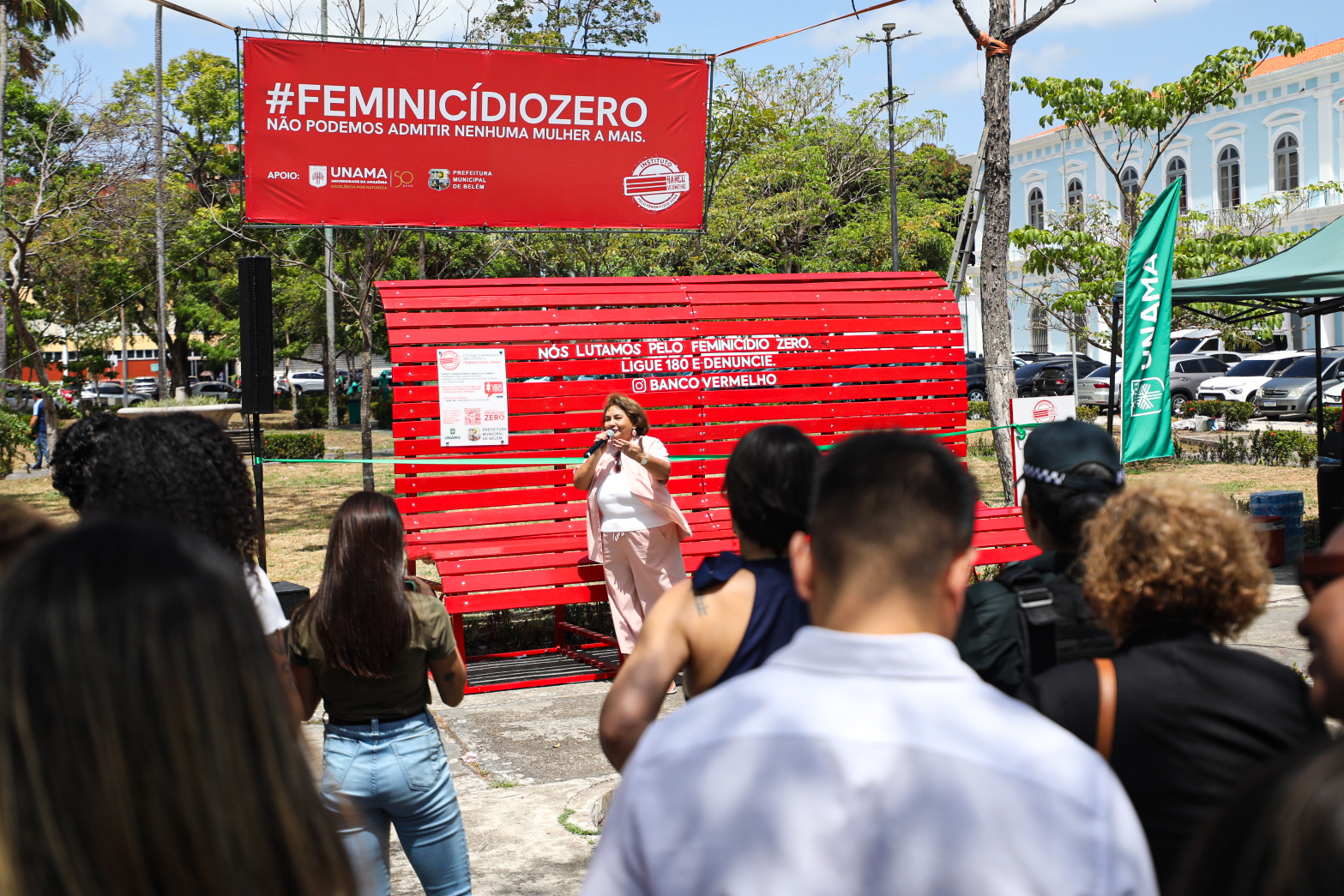 Instituto Banco Vermelho fecha parceria em Belém para reforçar combate ao feminicídio