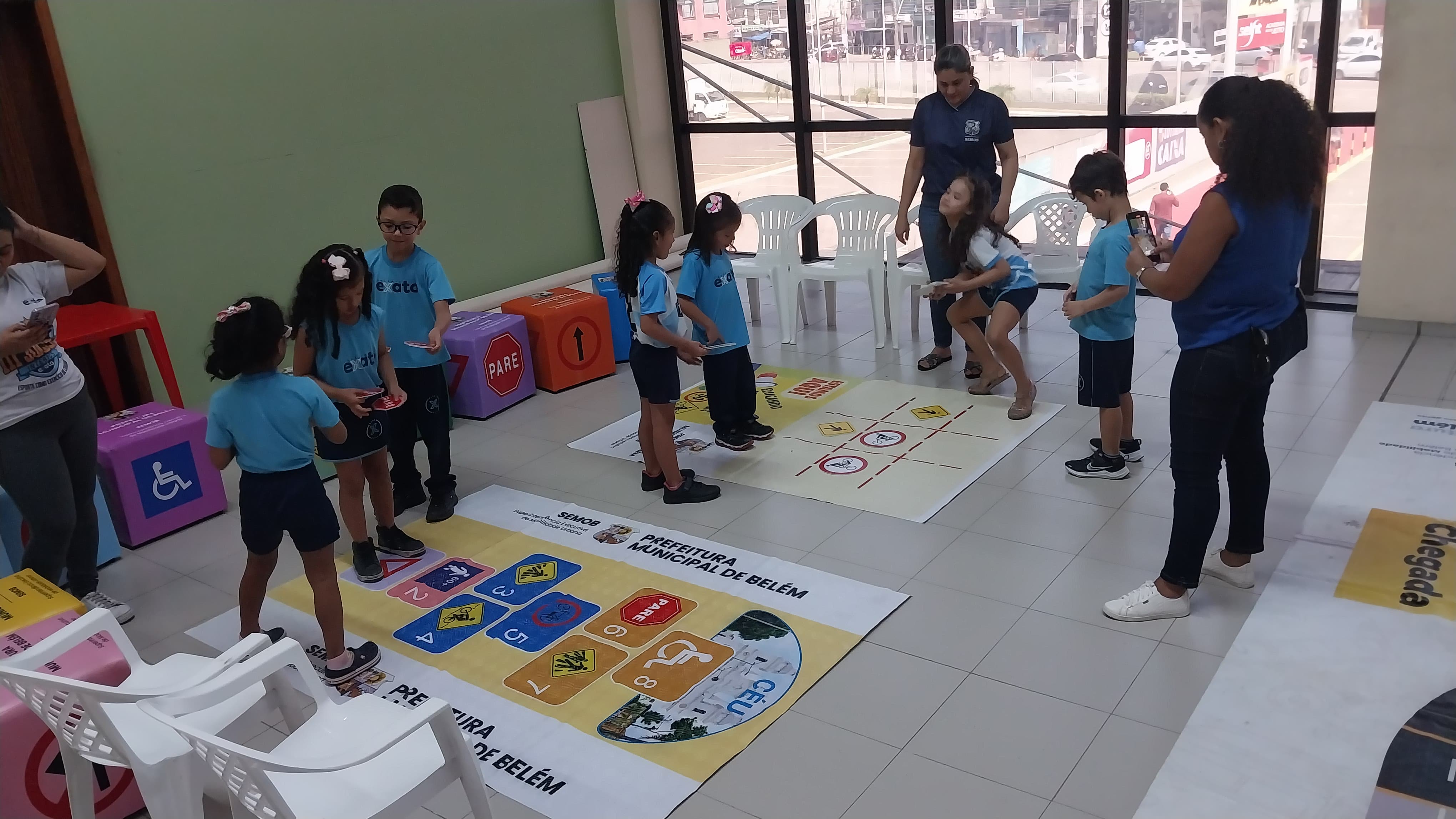 Arte e educação para crianças na Minicidade Educativa abrem a Semana Nacional do Trânsito, em Belém