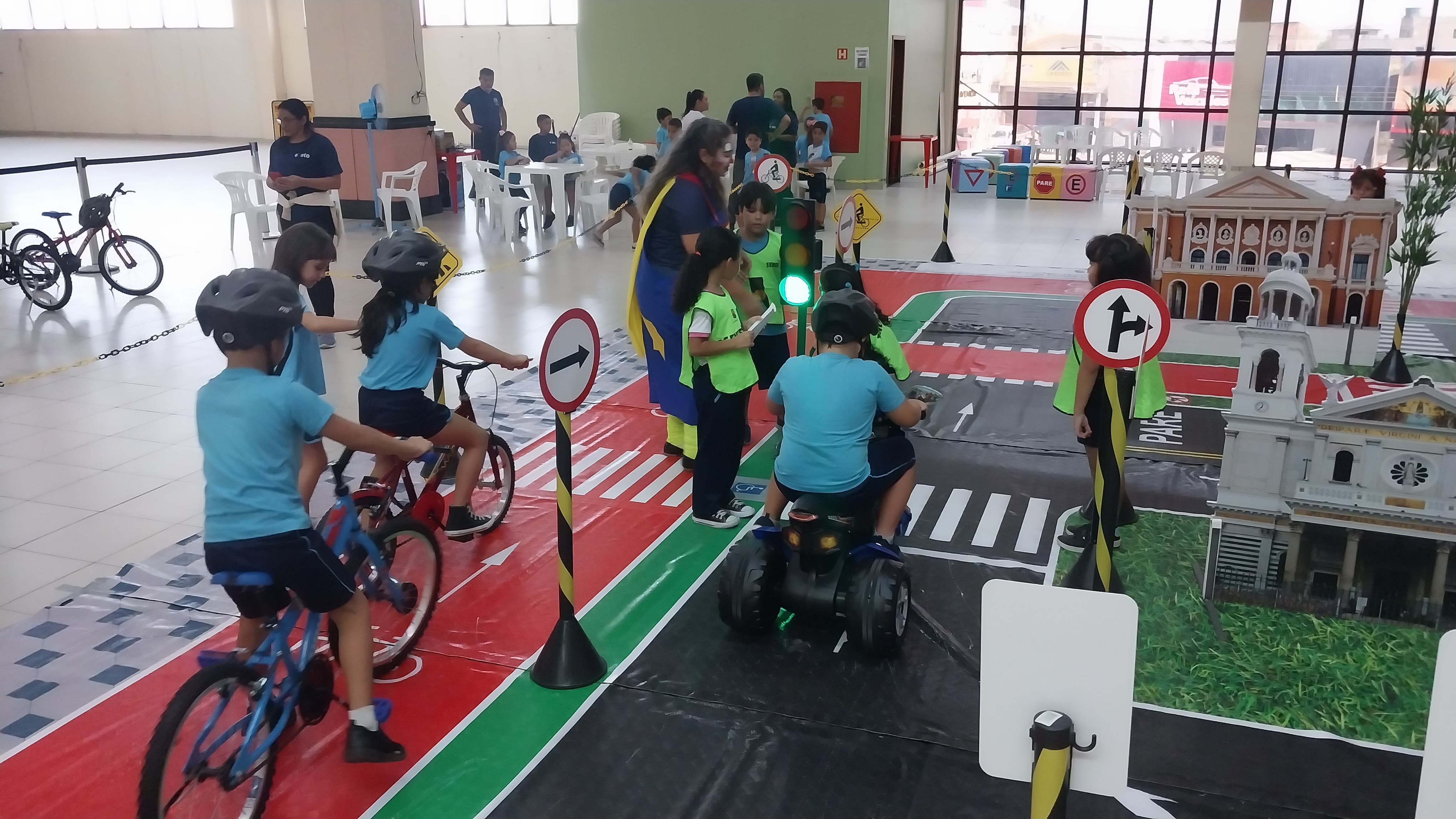 Arte e educação para crianças na Minicidade Educativa abrem a Semana Nacional do Trânsito, em Belém