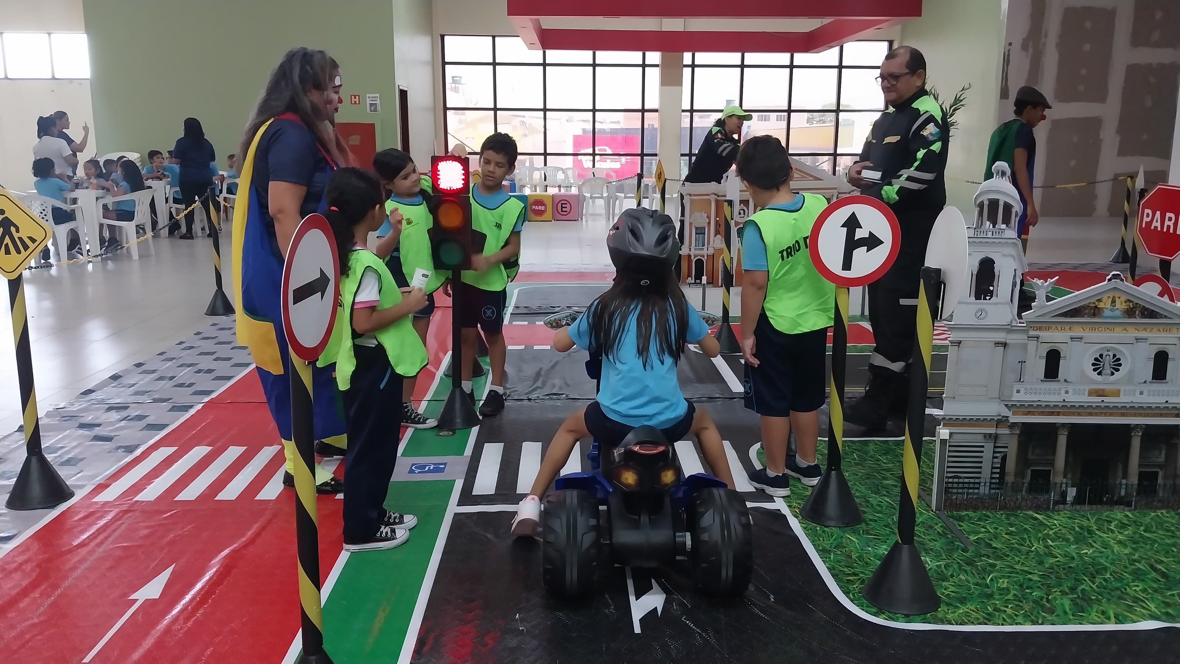 Arte e educação para crianças na Minicidade Educativa abrem a Semana Nacional do Trânsito, em Belém