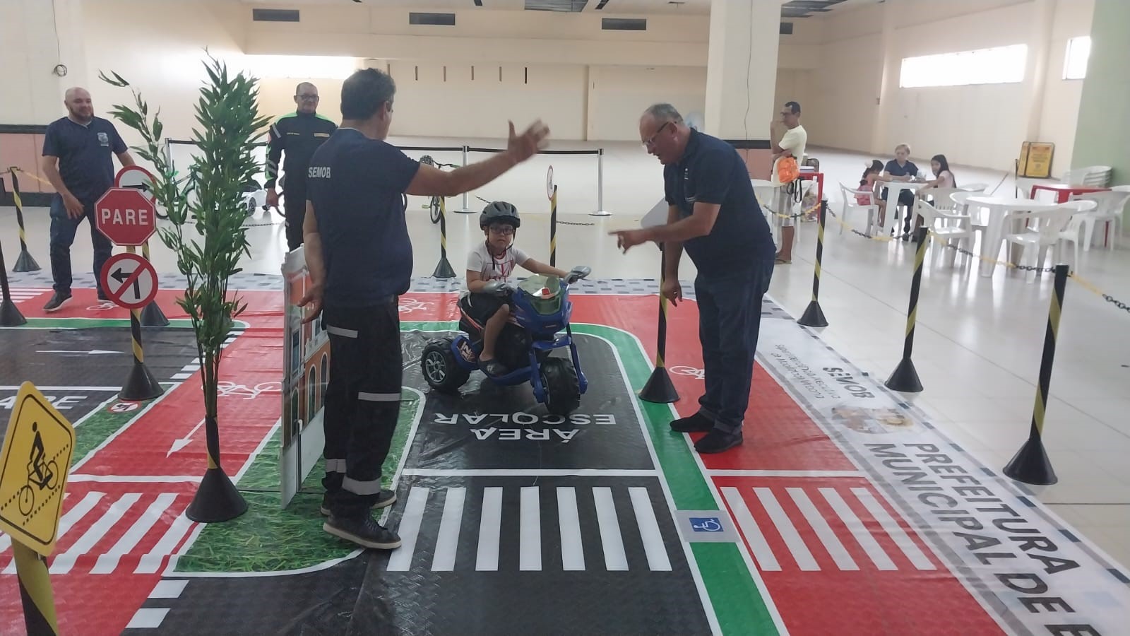 Minicidade do Trânsito teve programação aberta ao público neste sábado, 21