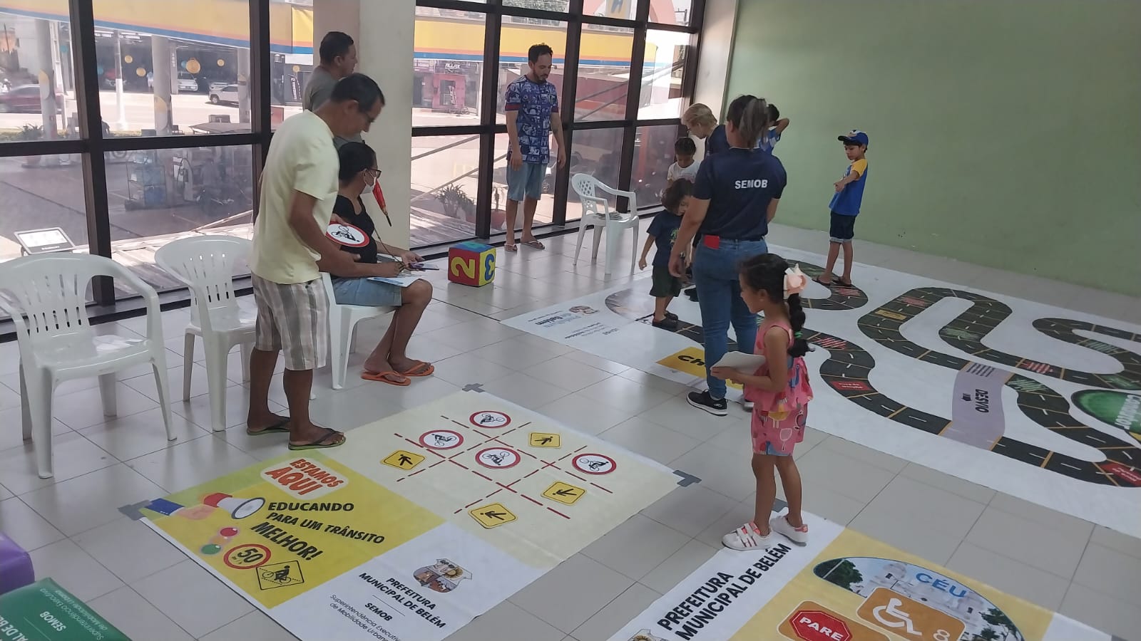 Minicidade do Trânsito teve programação aberta ao público neste sábado, 21