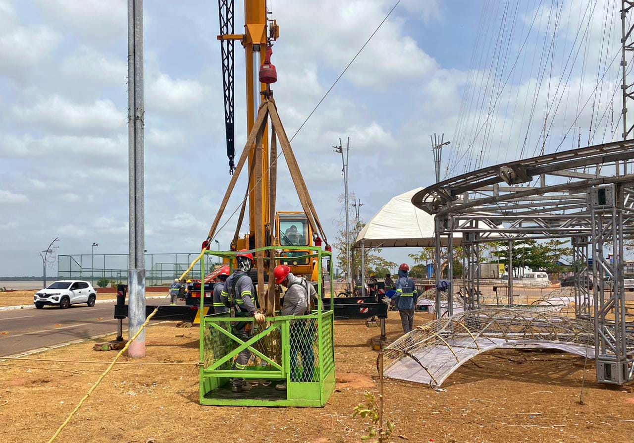 Imagens de Nossa Senhora de Nazaré em formato 3D começam a ser instaladas em Belém