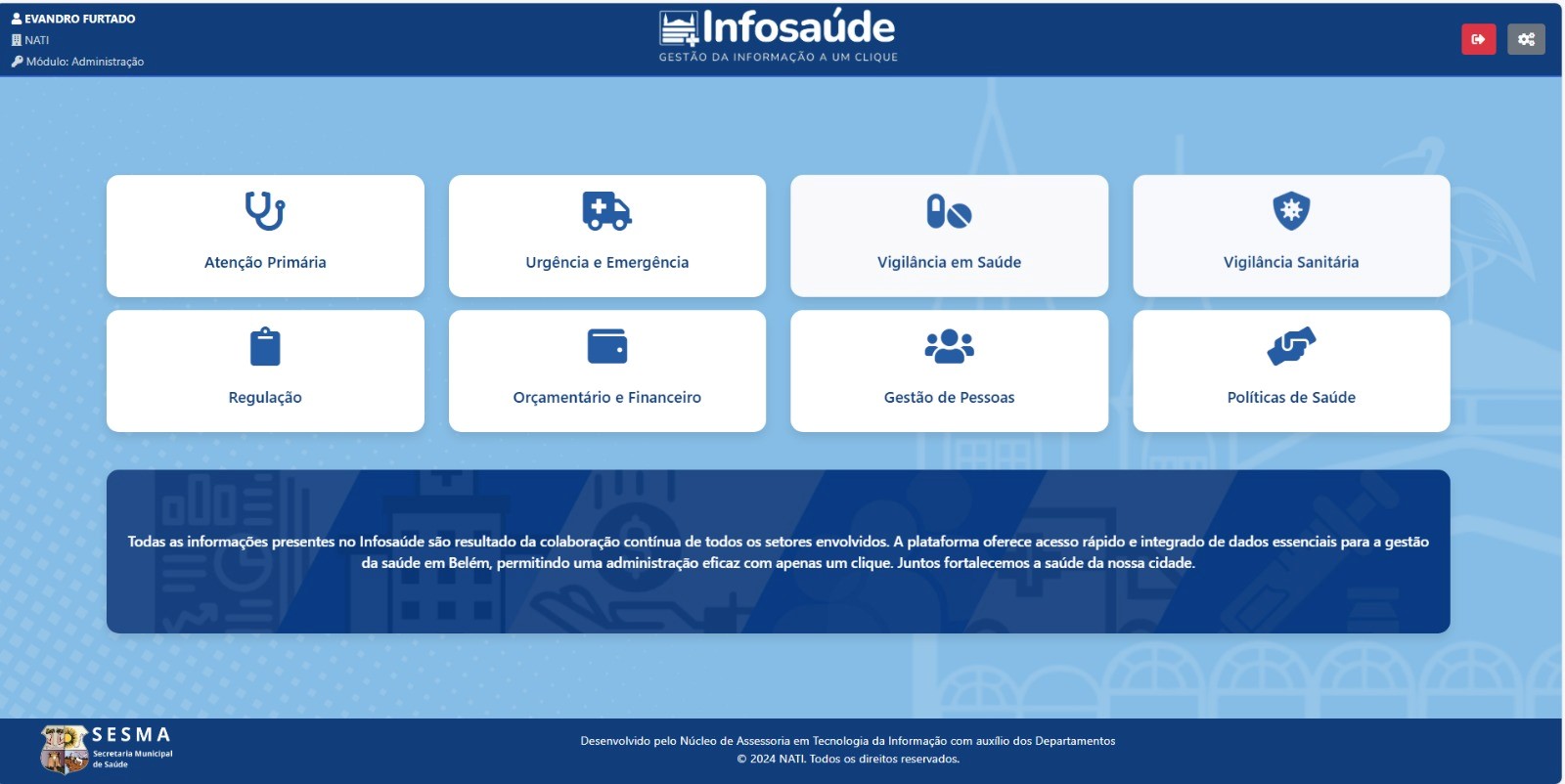 Prefeitura de Belém lança portal InfoSaúde para facilitar o acesso a informações por gestores