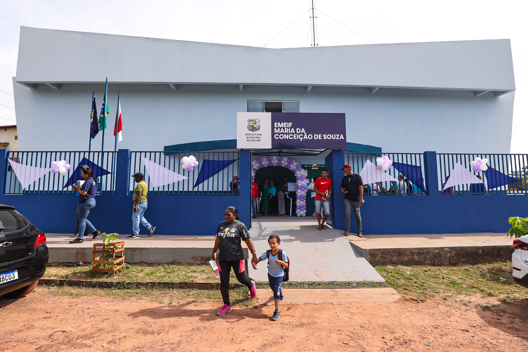 Prefeitura entrega escola no bairro de Águas Lindas e aumenta as vagas para a educação infantil e fundamental