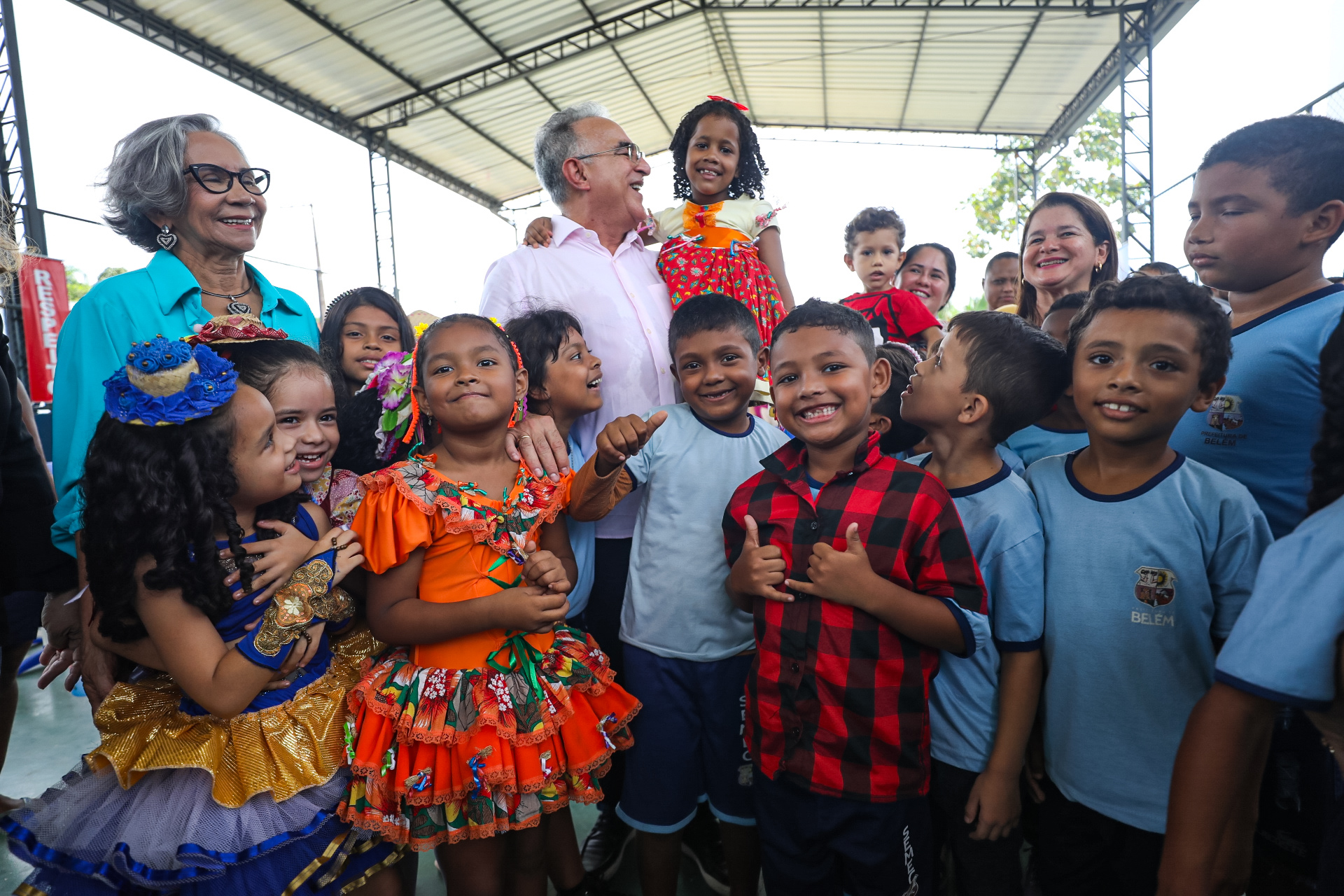 Prefeitura entrega escola no bairro de Águas Lindas e aumenta as vagas para a educação infantil e fundamental