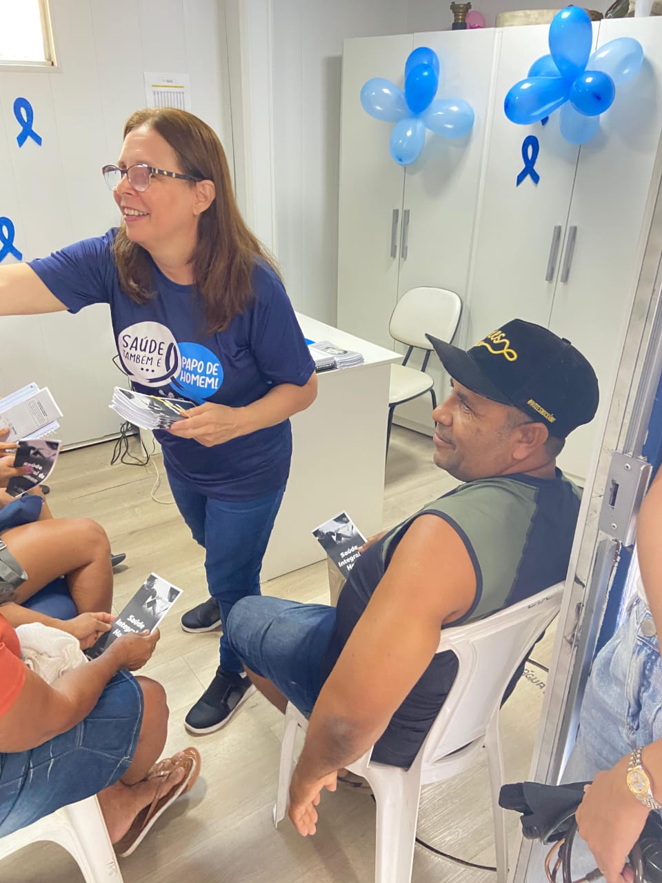 Início da campanha Novembro Azul leva serviços e ações à população ribeirinha de Belém
