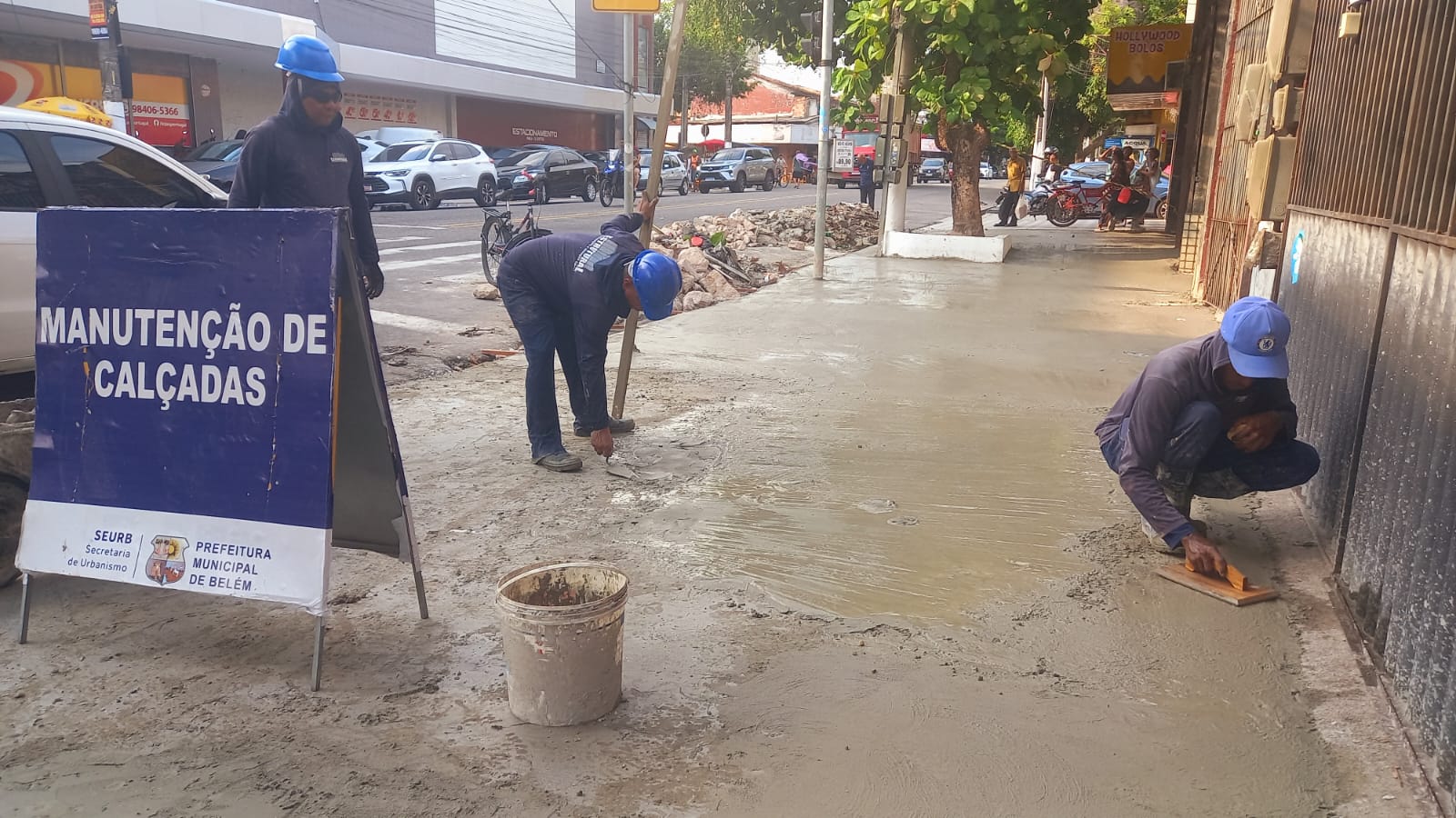 Prefeitura de Belém já recuperou mais de 64 mil metros de calçadas públicas na cidade
