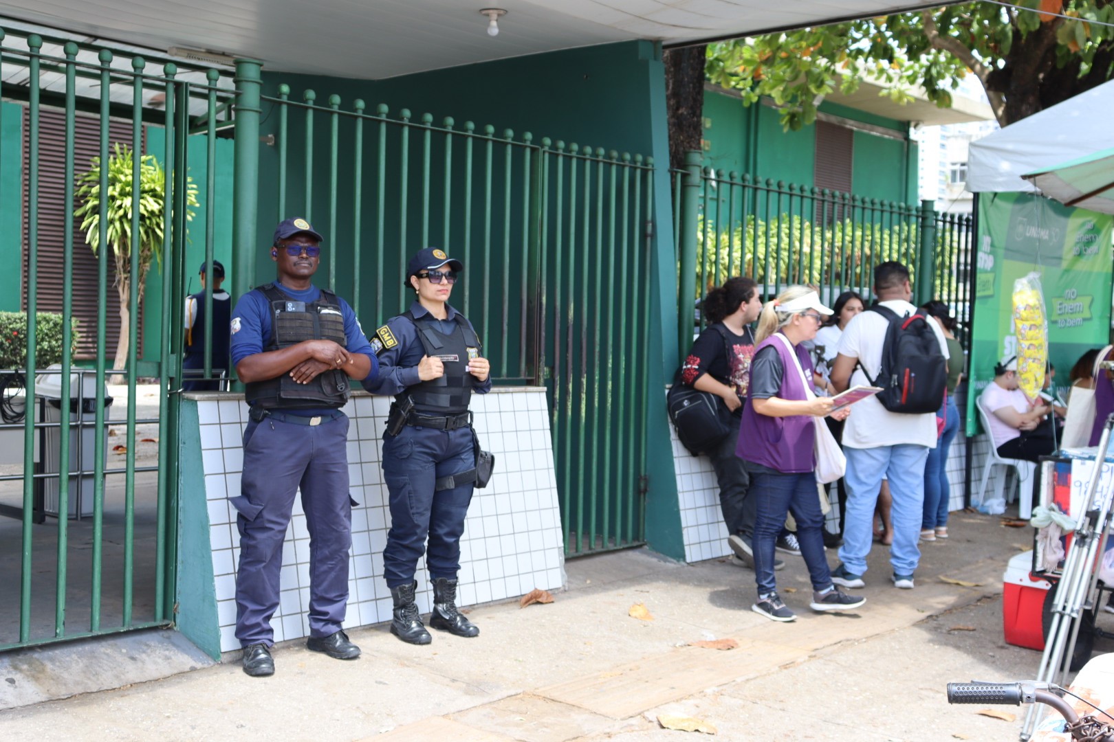 Segurança municipal registra tranquilidade no segundo dia de prova do  Enem