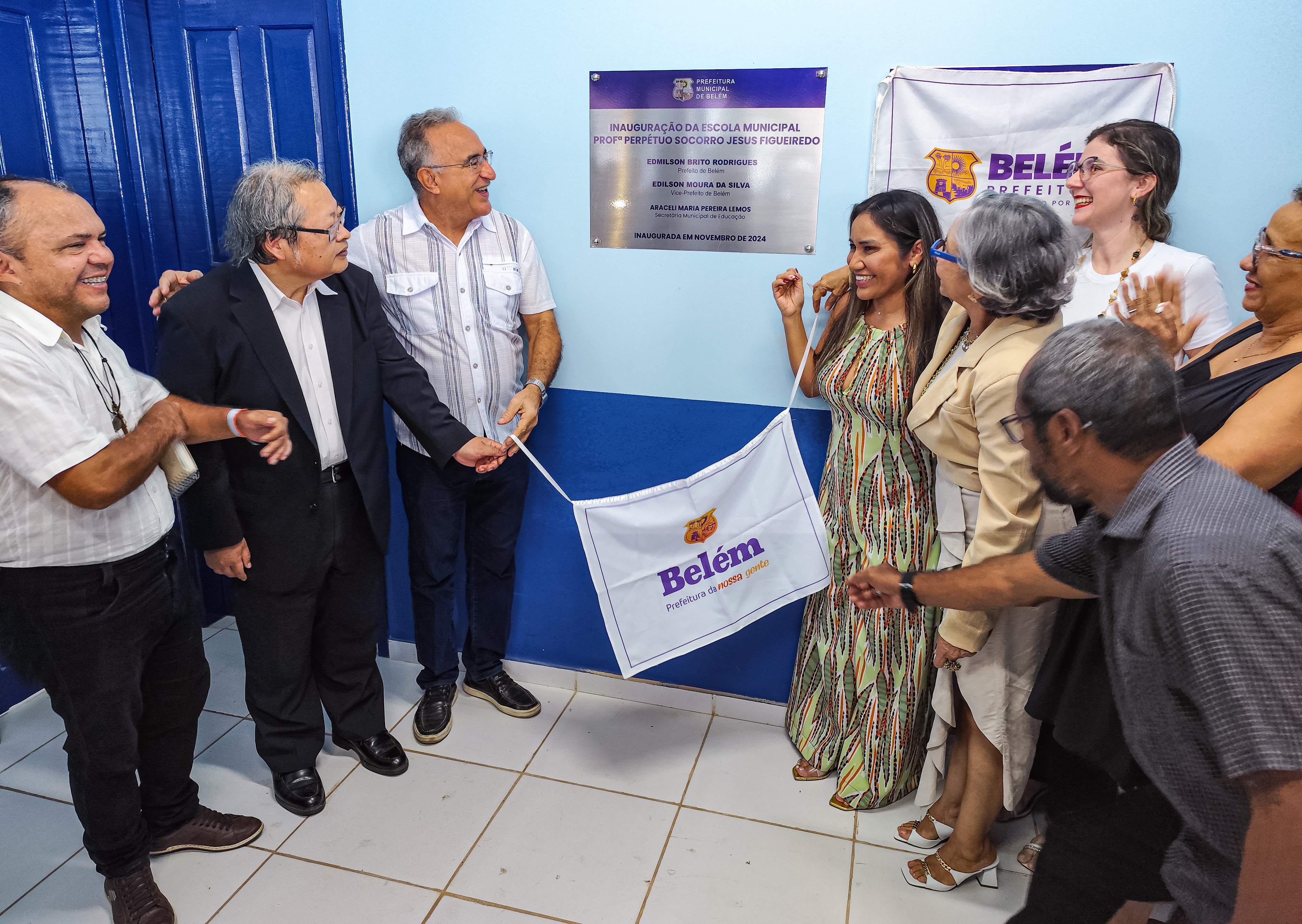 Prefeitura entrega Escola Municipal Perpétuo Socorro com nova infraestrutura no bairro do Tapanã