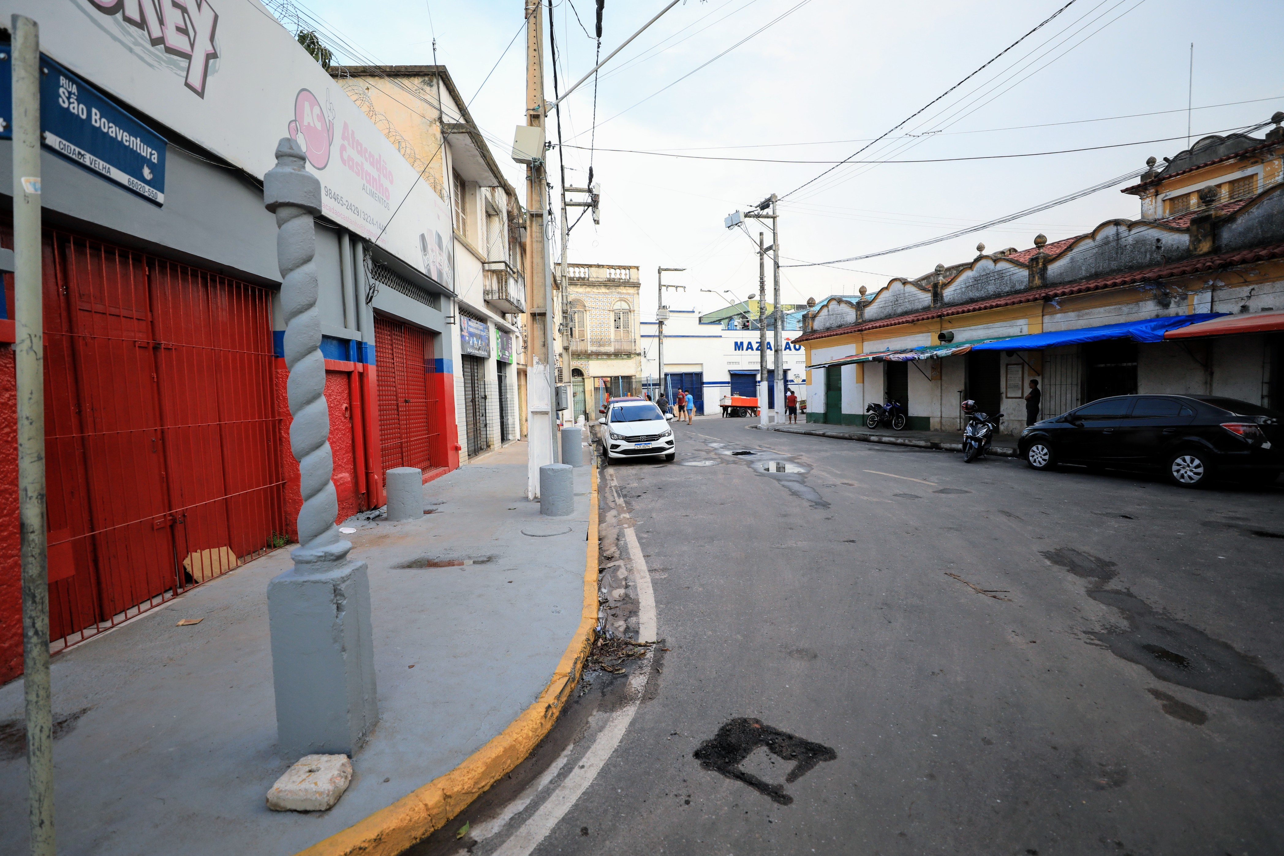Moradores da Cidade Velha comemoram entrega de ruas revitalizadas no bairro pela Prefeitura de Belém
