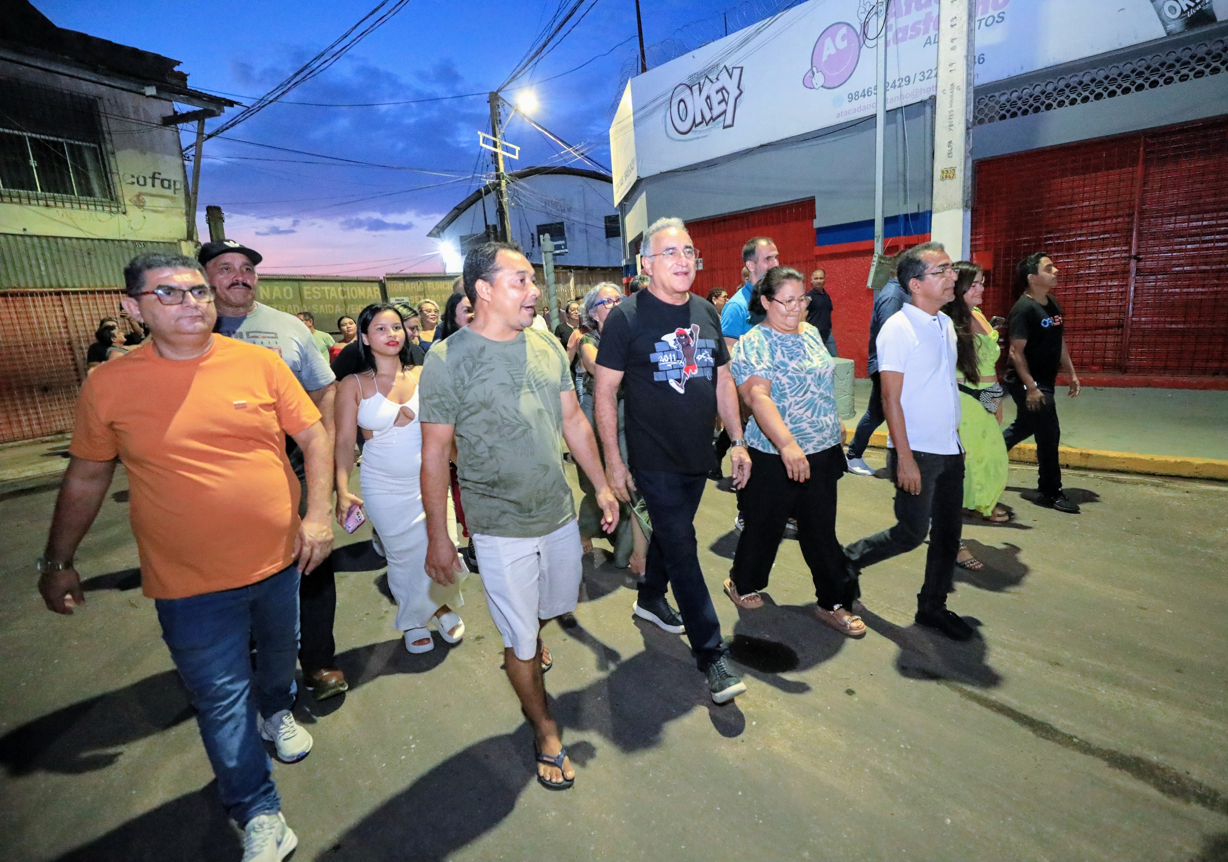 Moradores da Cidade Velha comemoram entrega de ruas revitalizadas no bairro pela Prefeitura de Belém