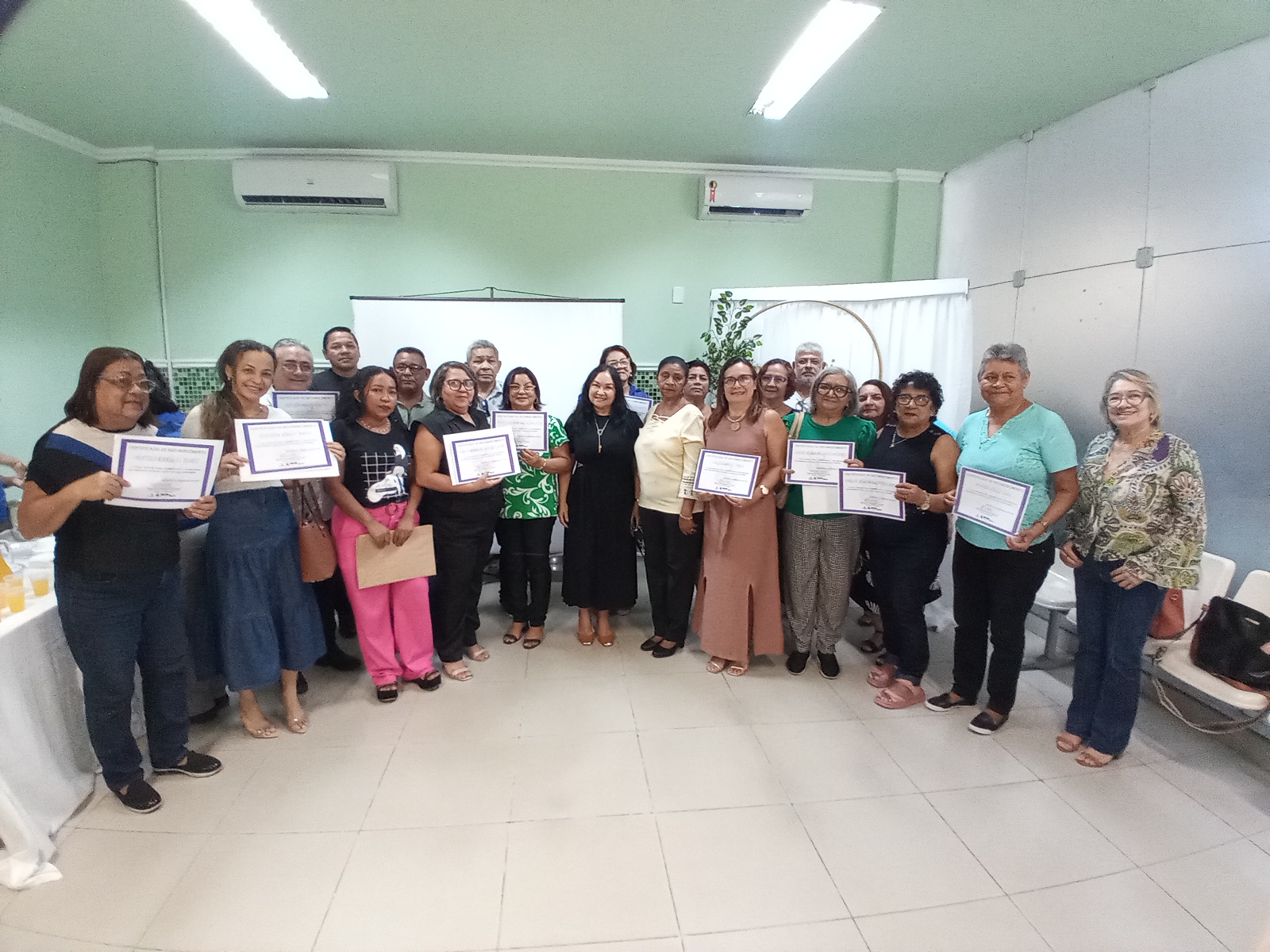 BelémPrev dá boas-vindas e homenageia novos aposentados
