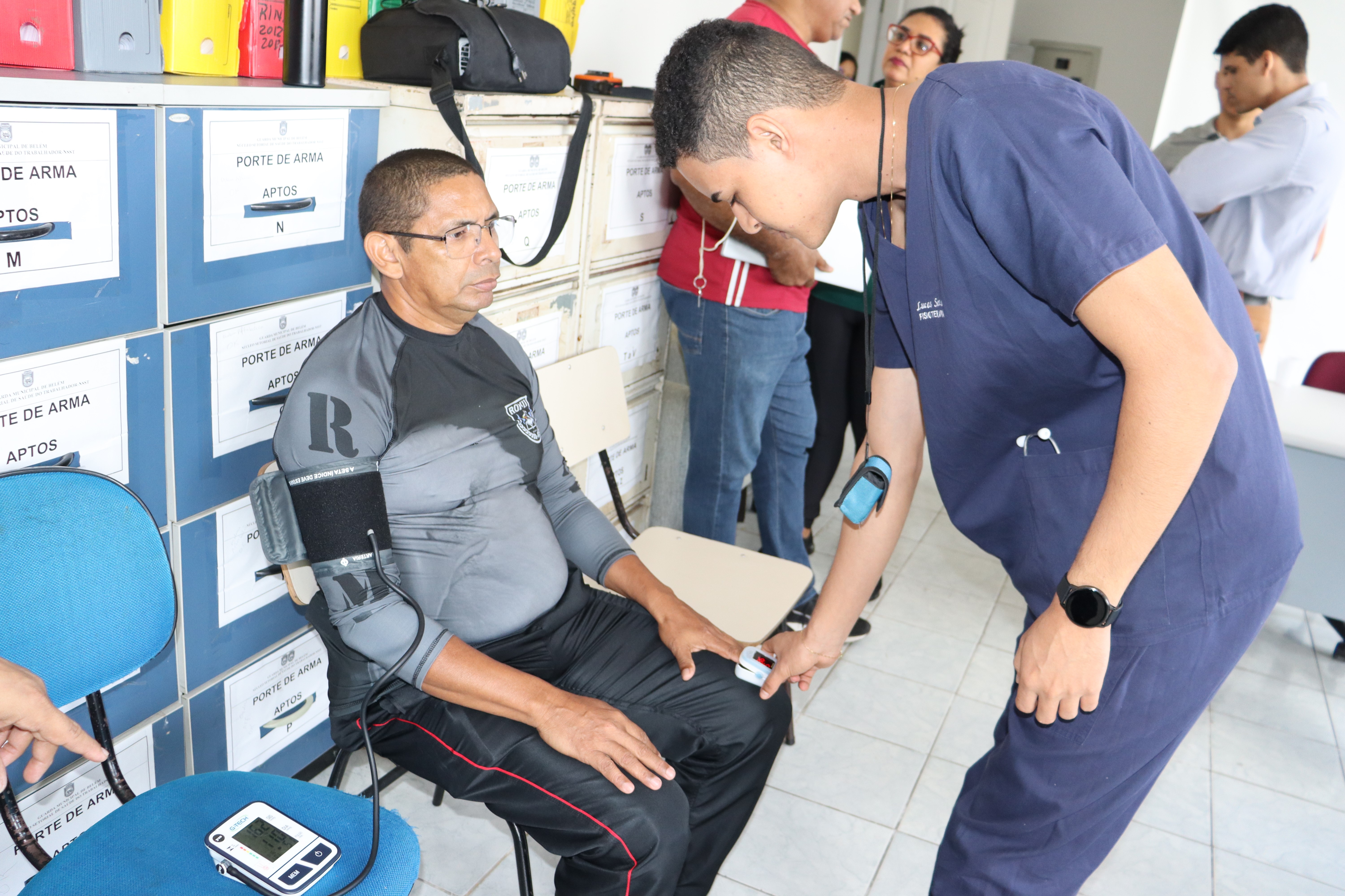 Guardas municipais são alertados sobre a prevenção do câncer de próstata e de mama
