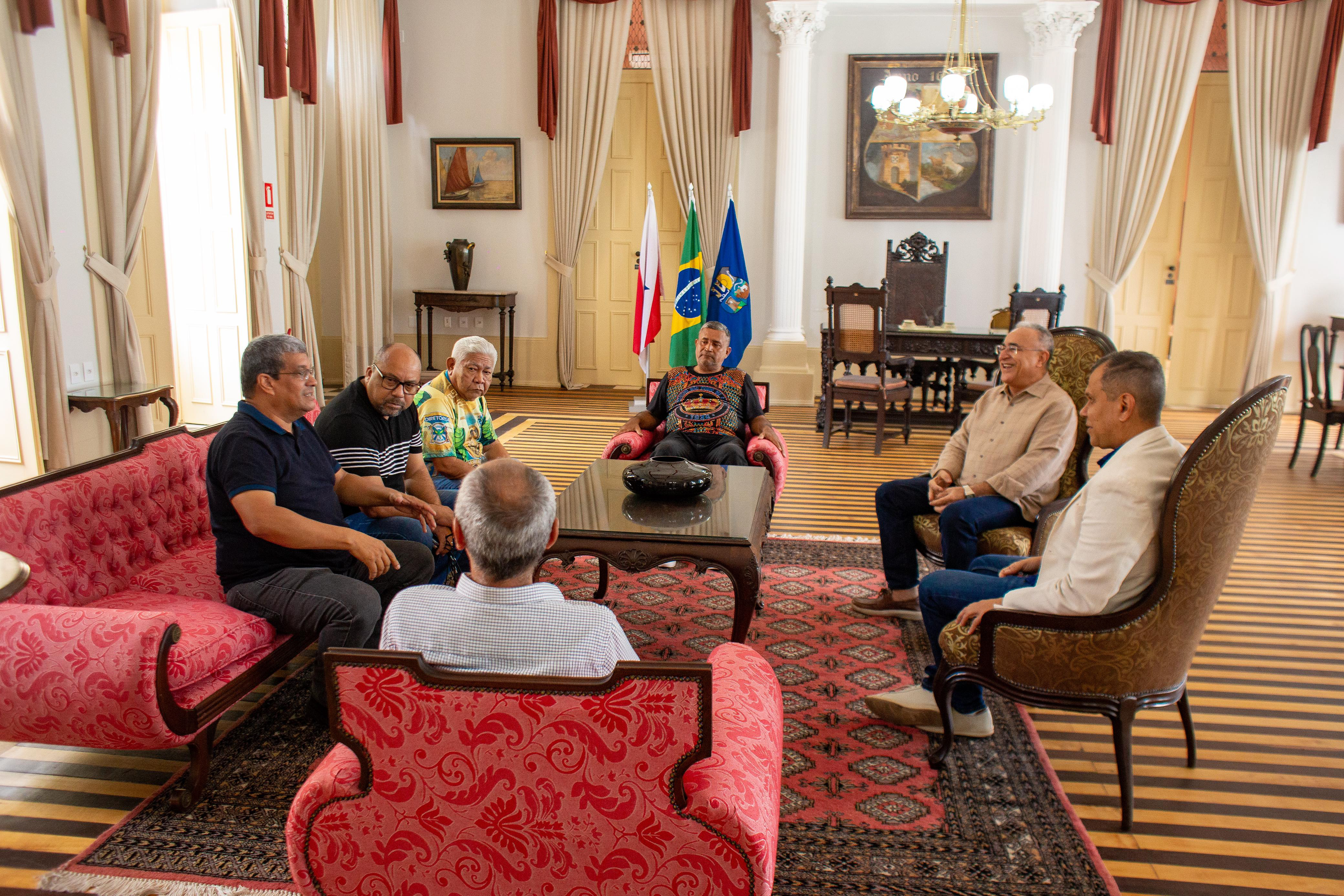 Prefeitura de Belém e Liga das Escolas de Samba se reúnem para fazer balanço dos desfiles carnavalescos