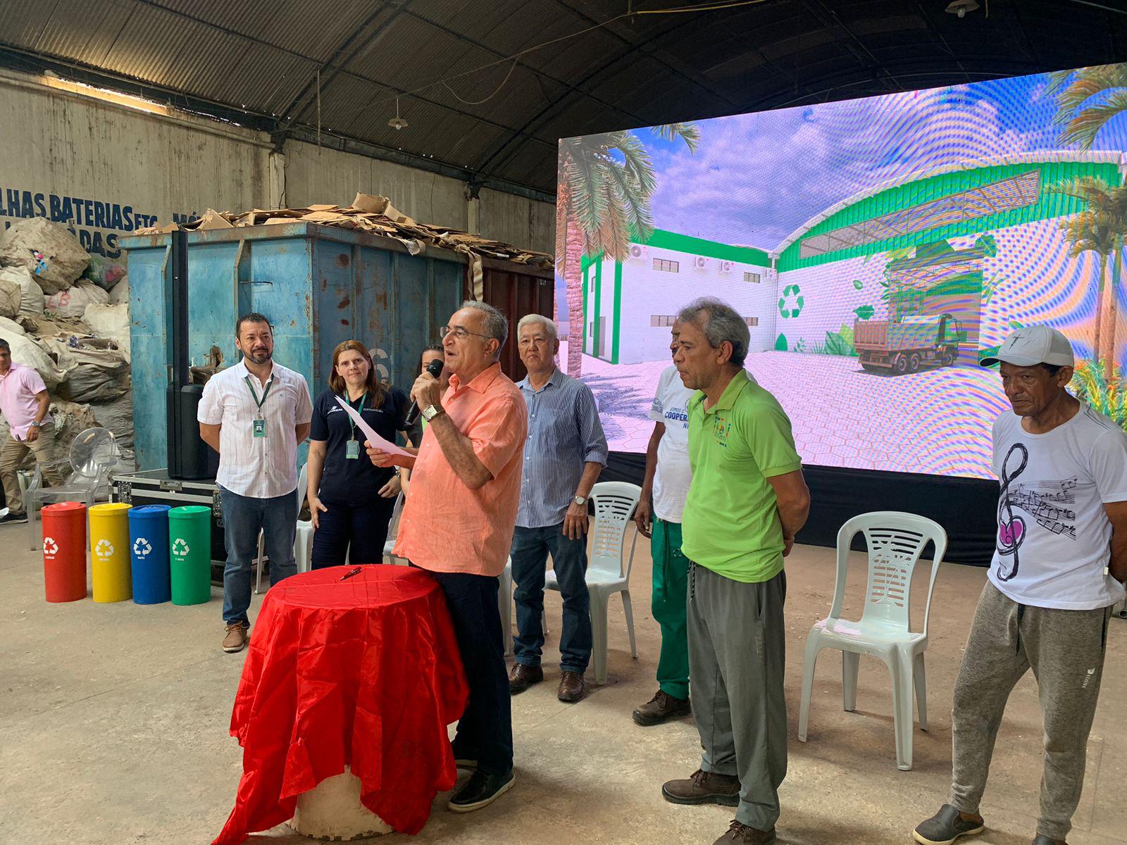 Prefeitura reforma galpões de cooperativas de materiais recicláveis para ampliar e qualificar coleta seletiva