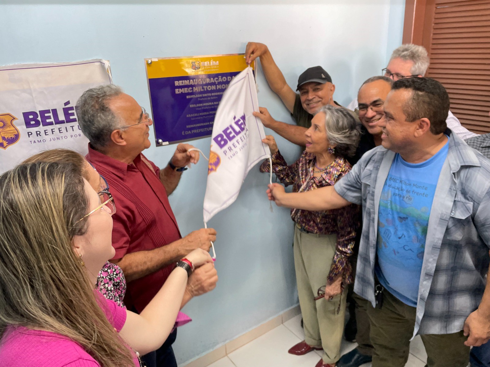 Belém registra avanços na reconstrução da educação municipal