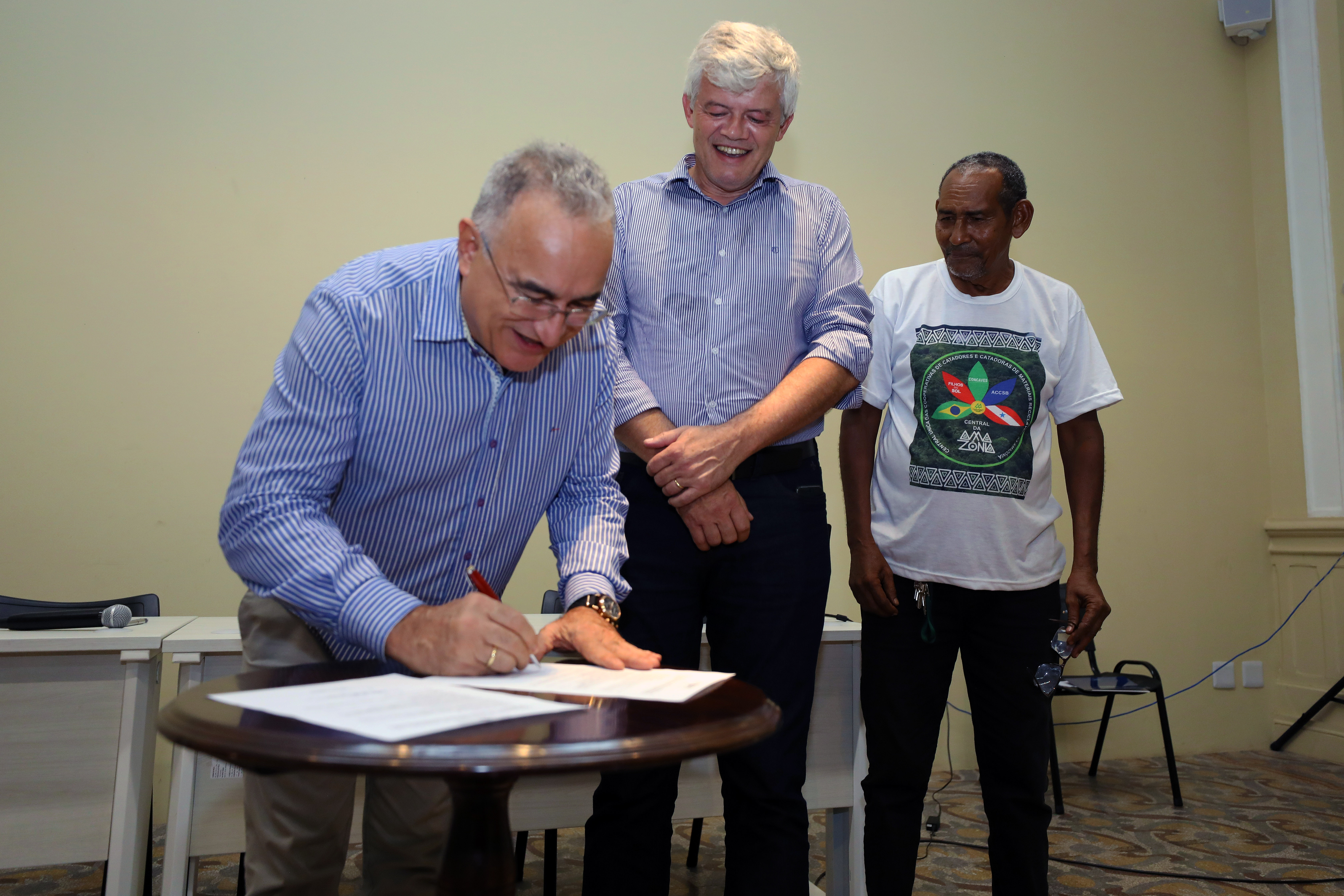 Prefeitura de Belém e Itaipu Binacional dão início à construção de novo espaço para cooperativa de recicláveis