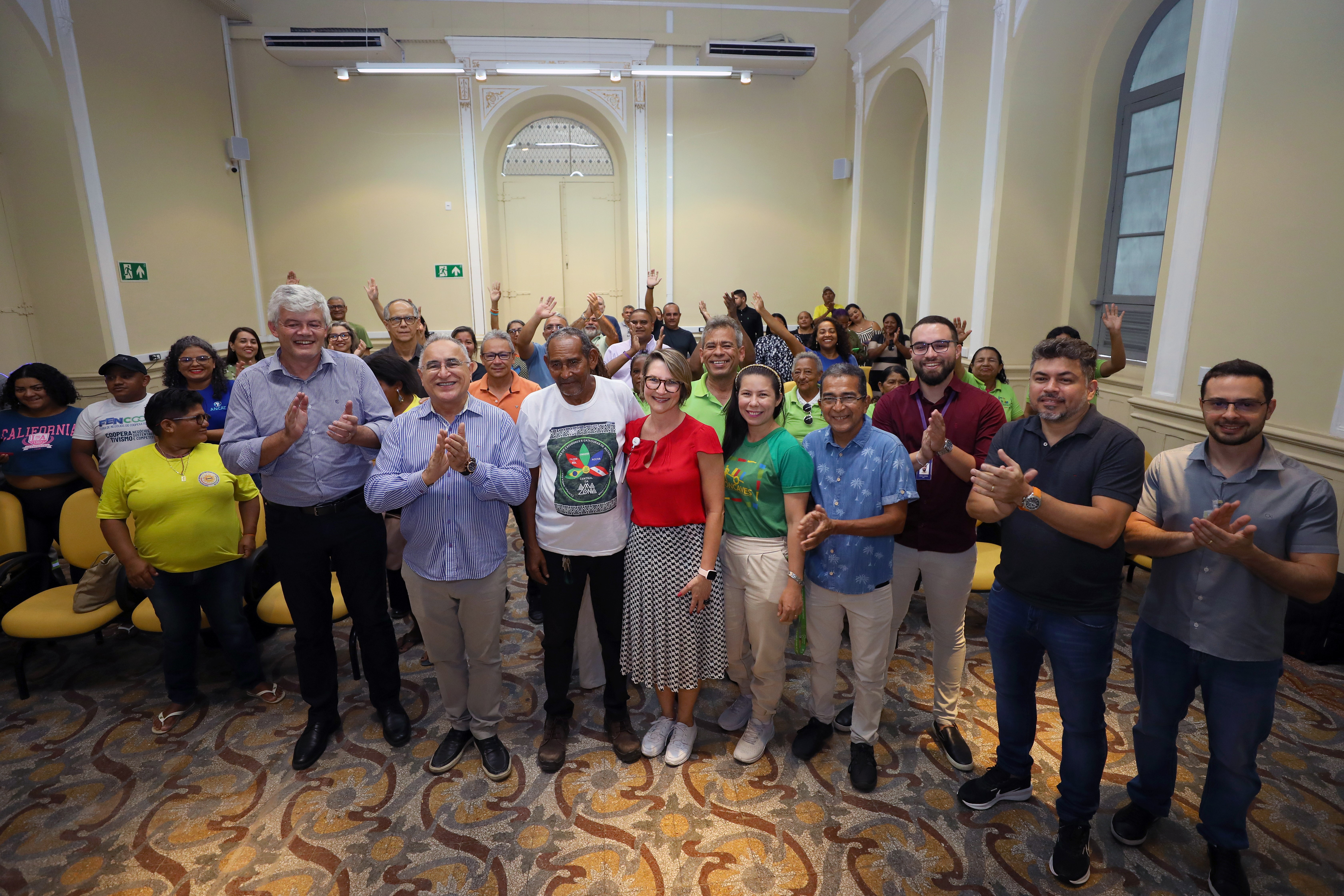 Prefeitura de Belém e Itaipu Binacional dão início à construção de novo espaço para cooperativa de recicláveis